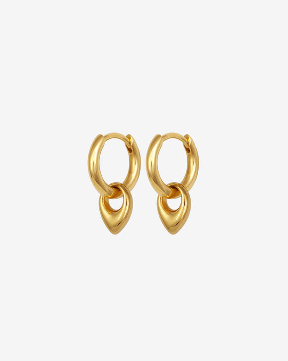 Sanna Earrings Gold Vermeil