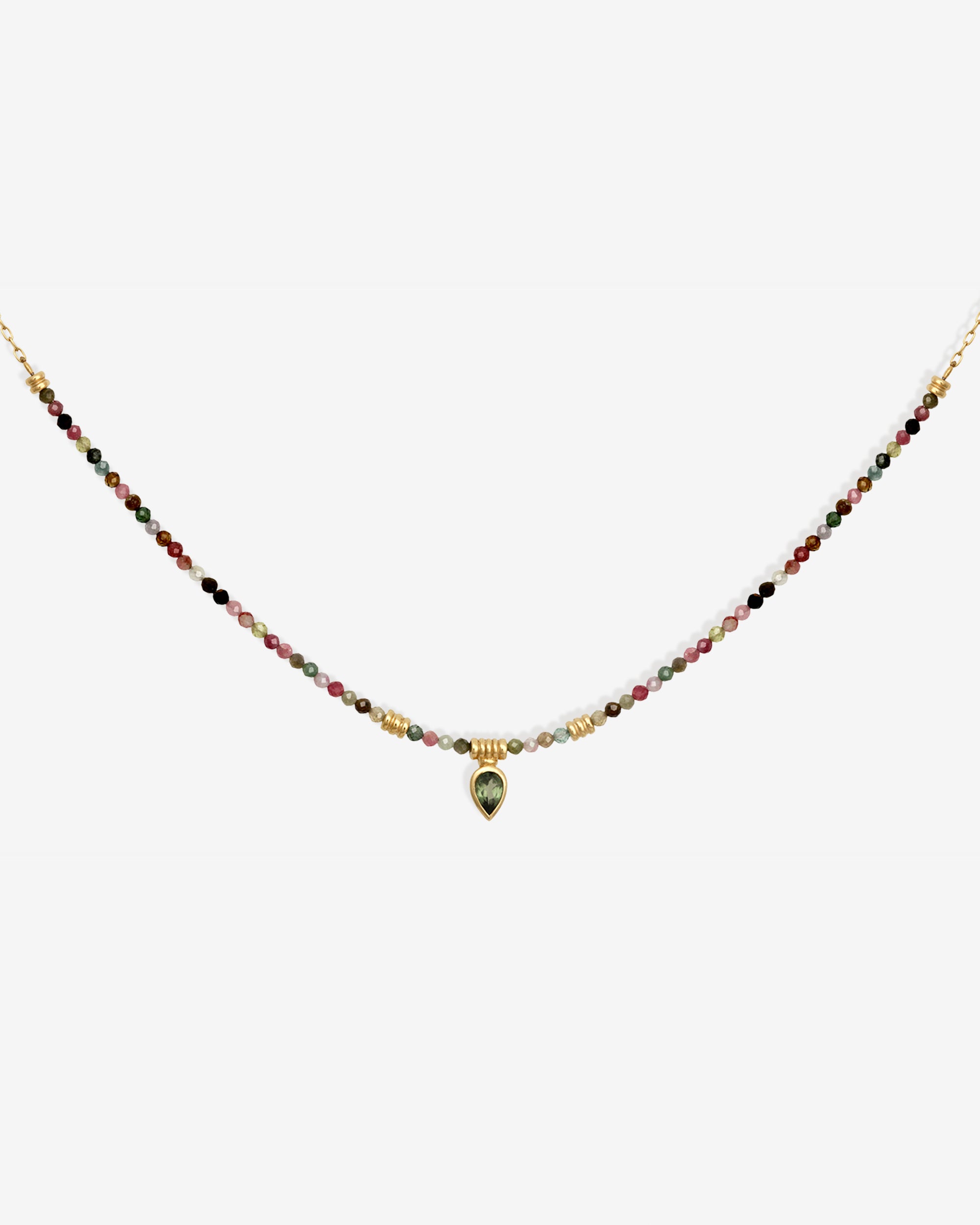 Santorini Necklace Gold Vermeil