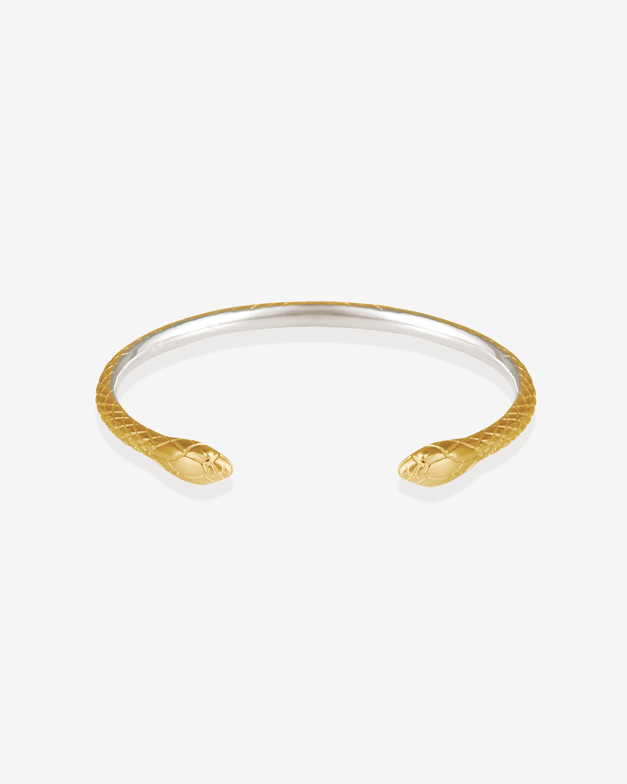 Serpent Cuff Gold Vermeil/Silver