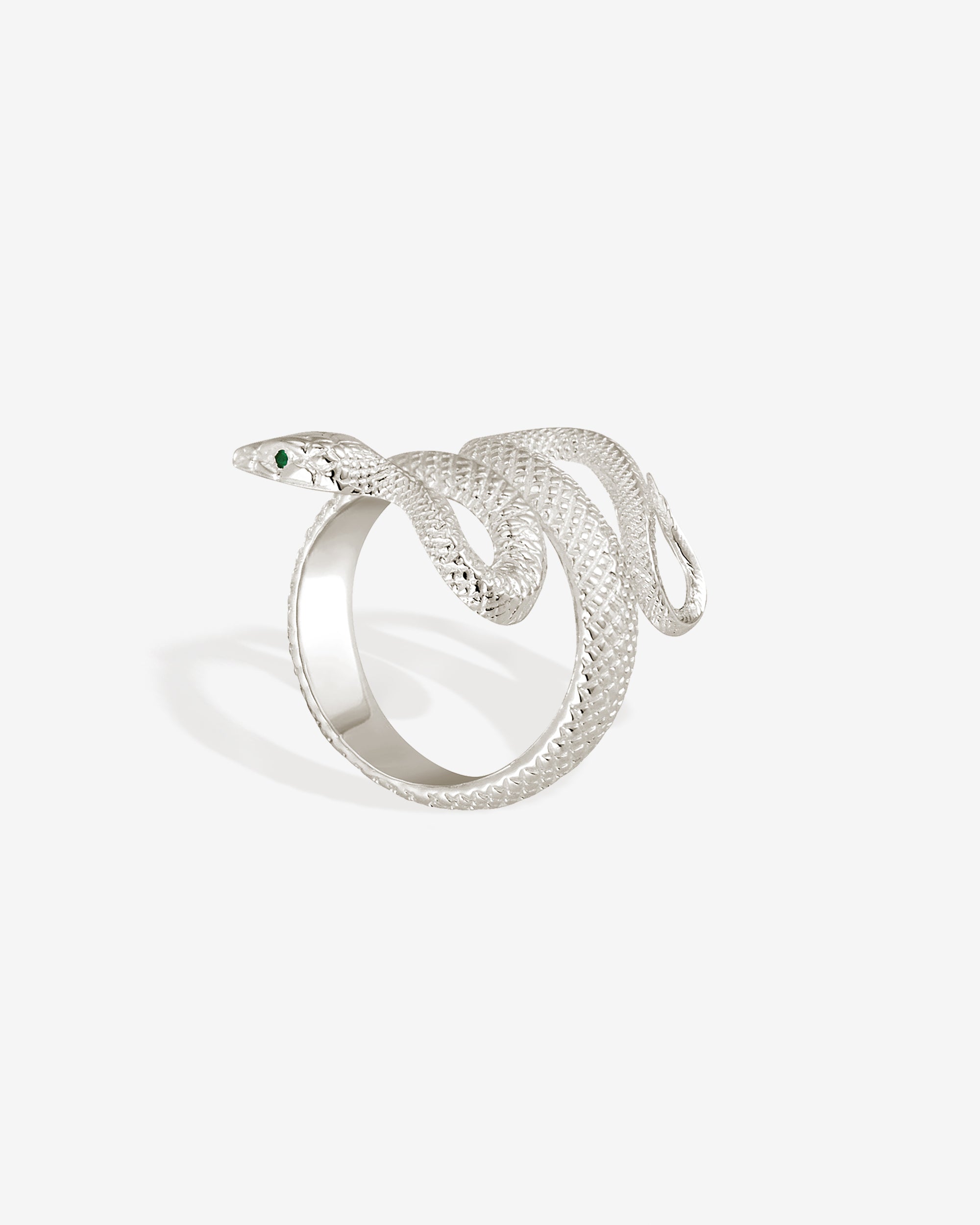 Serpent Ring Silver