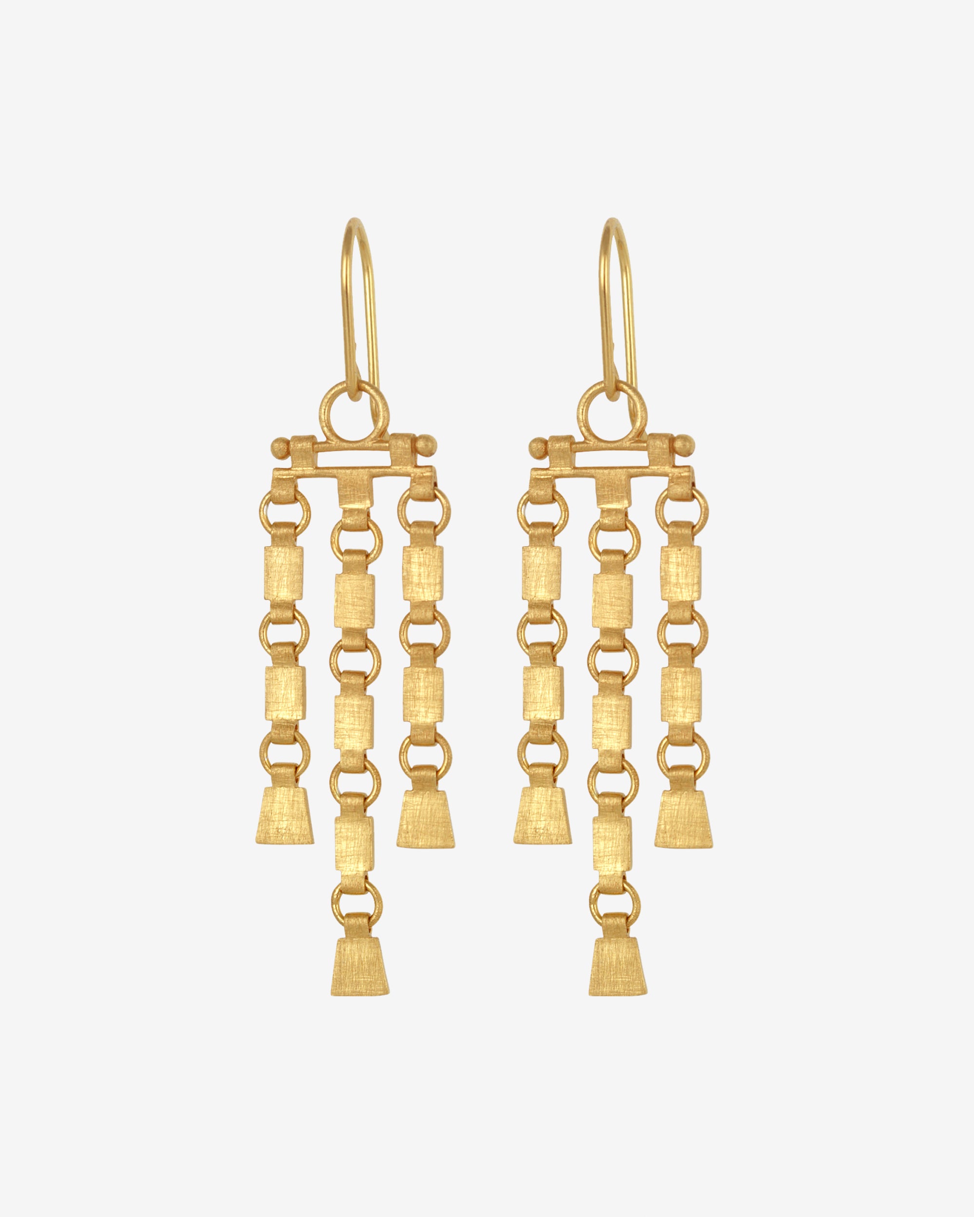 Sharni Earrings Gold Vermeil