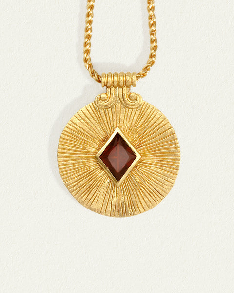 Sol Necklace Gold Vermeil – Temple of the Sun US