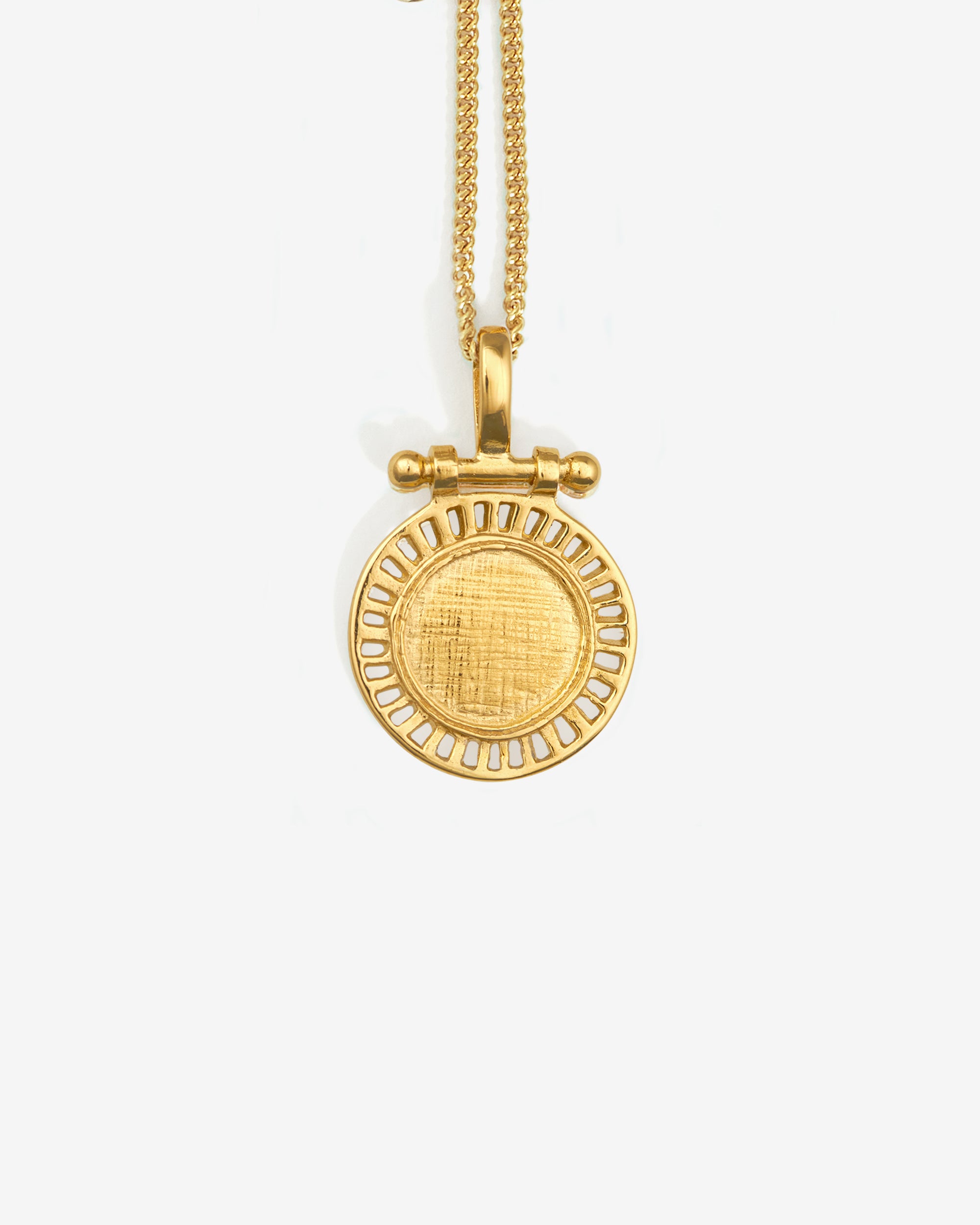 Solar Necklace Gold Vermeil