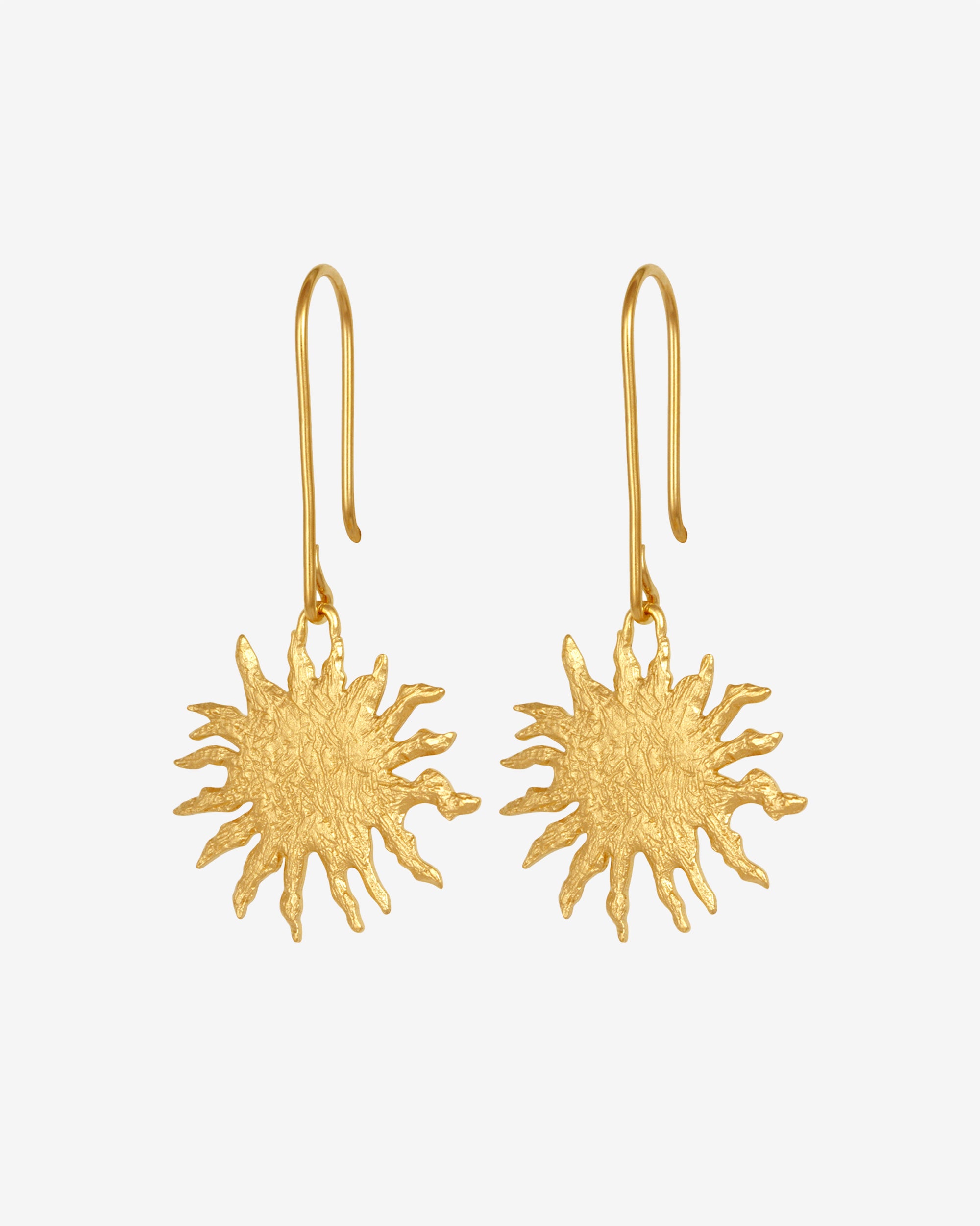 Soleil Earrings Gold Vermeil