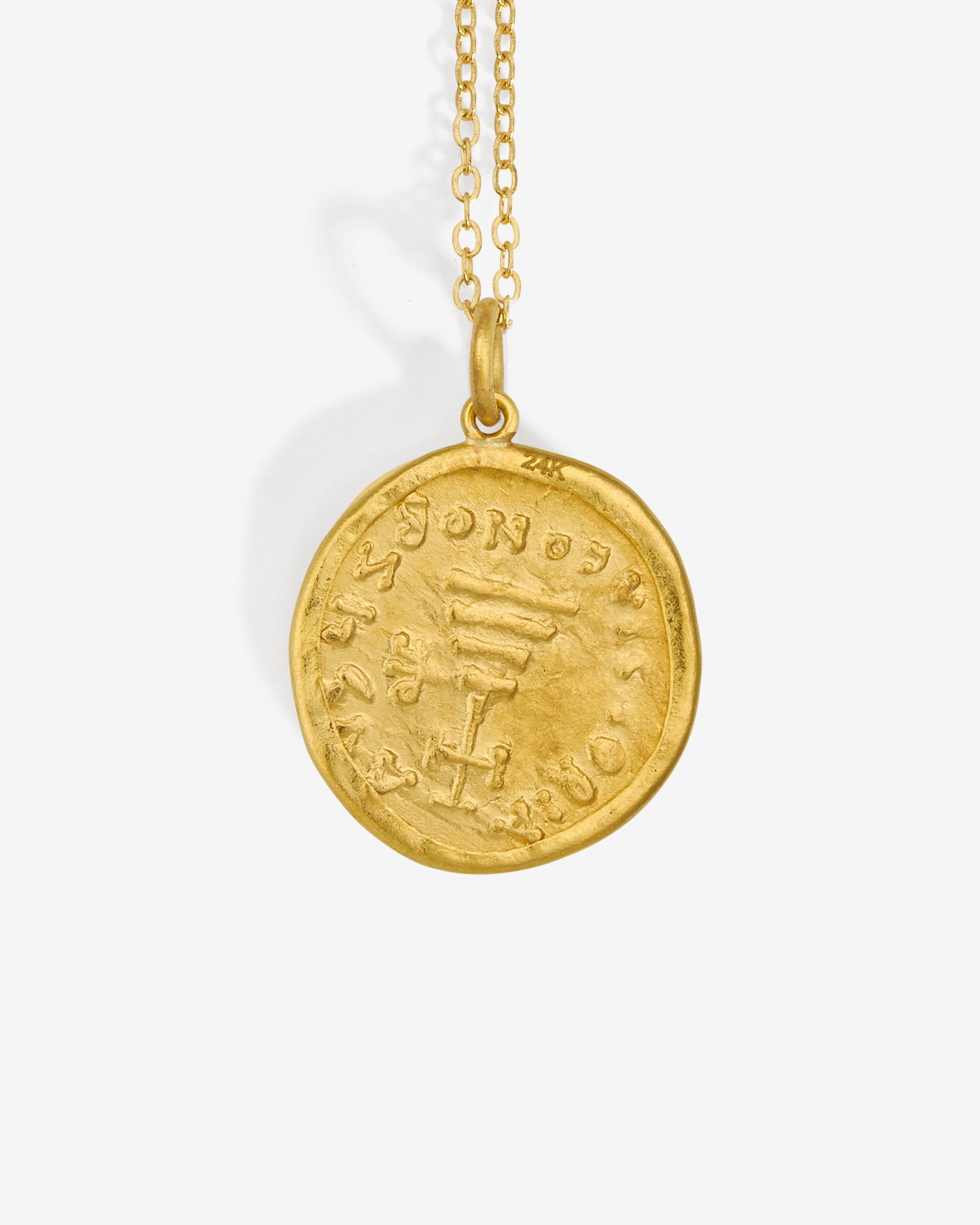 Solidus Necklace Solid Gold