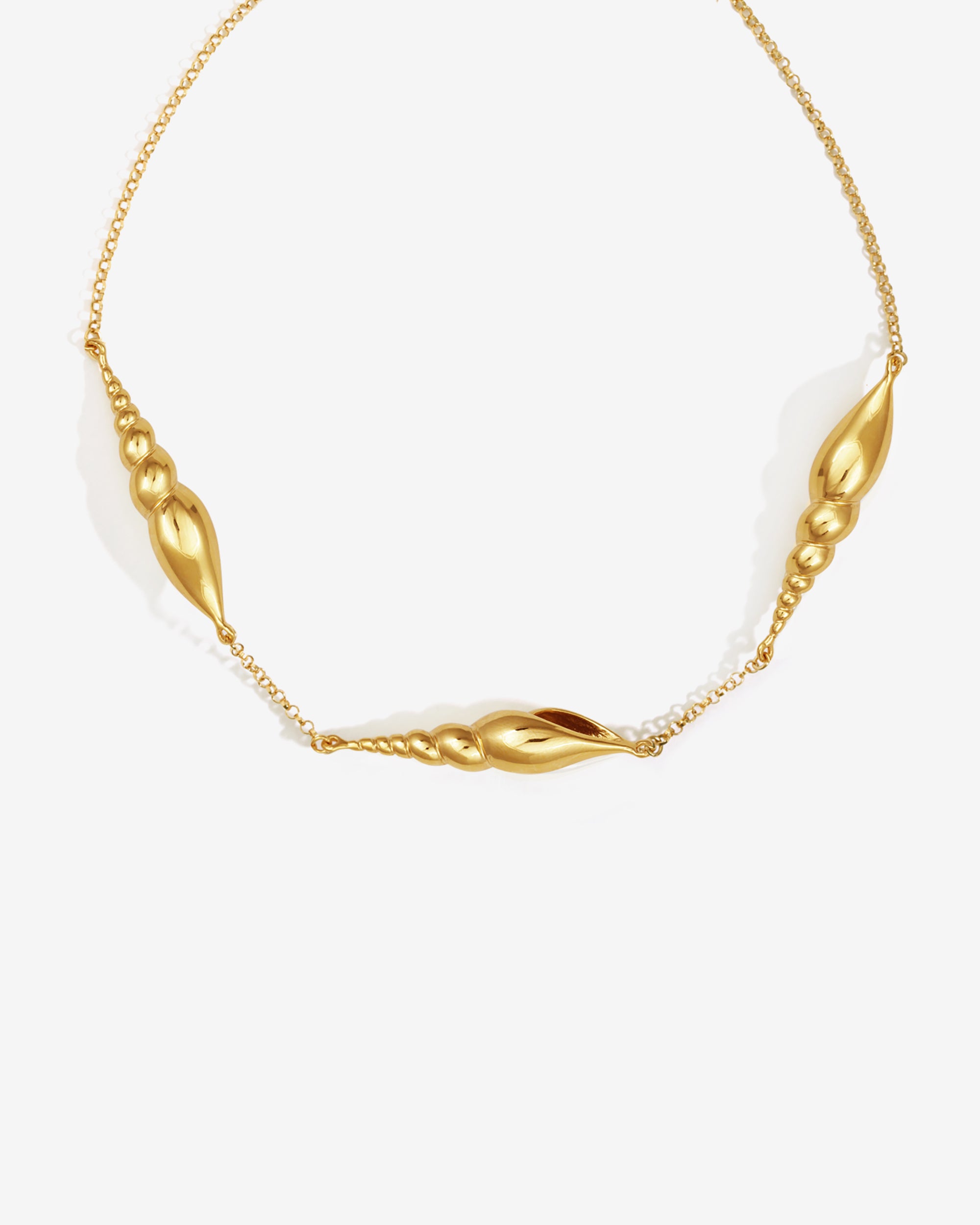 Spire Necklace Gold Vermeil