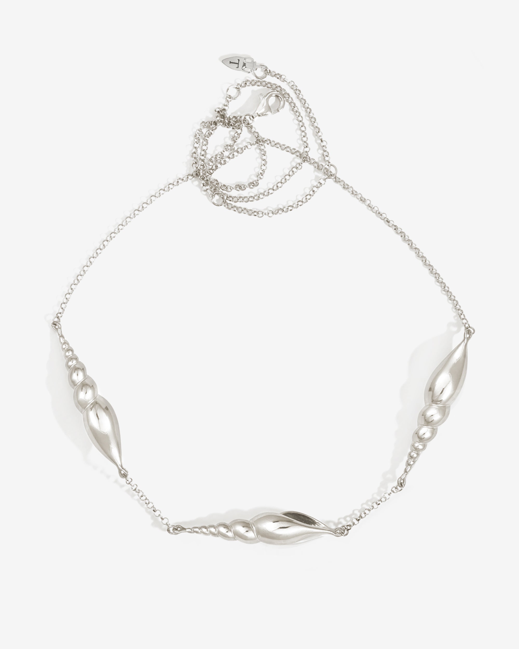 Spire Necklace Silver