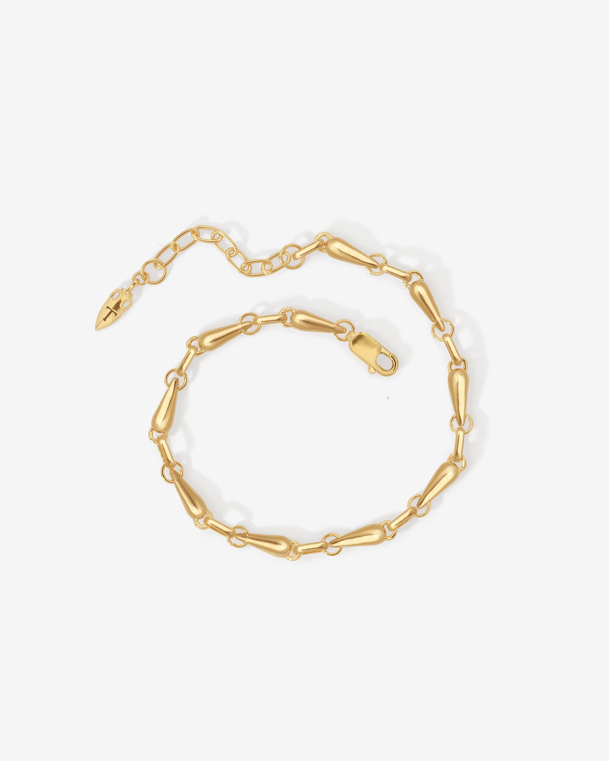 Stilla Bracelet Gold Vermeil, viewed from above