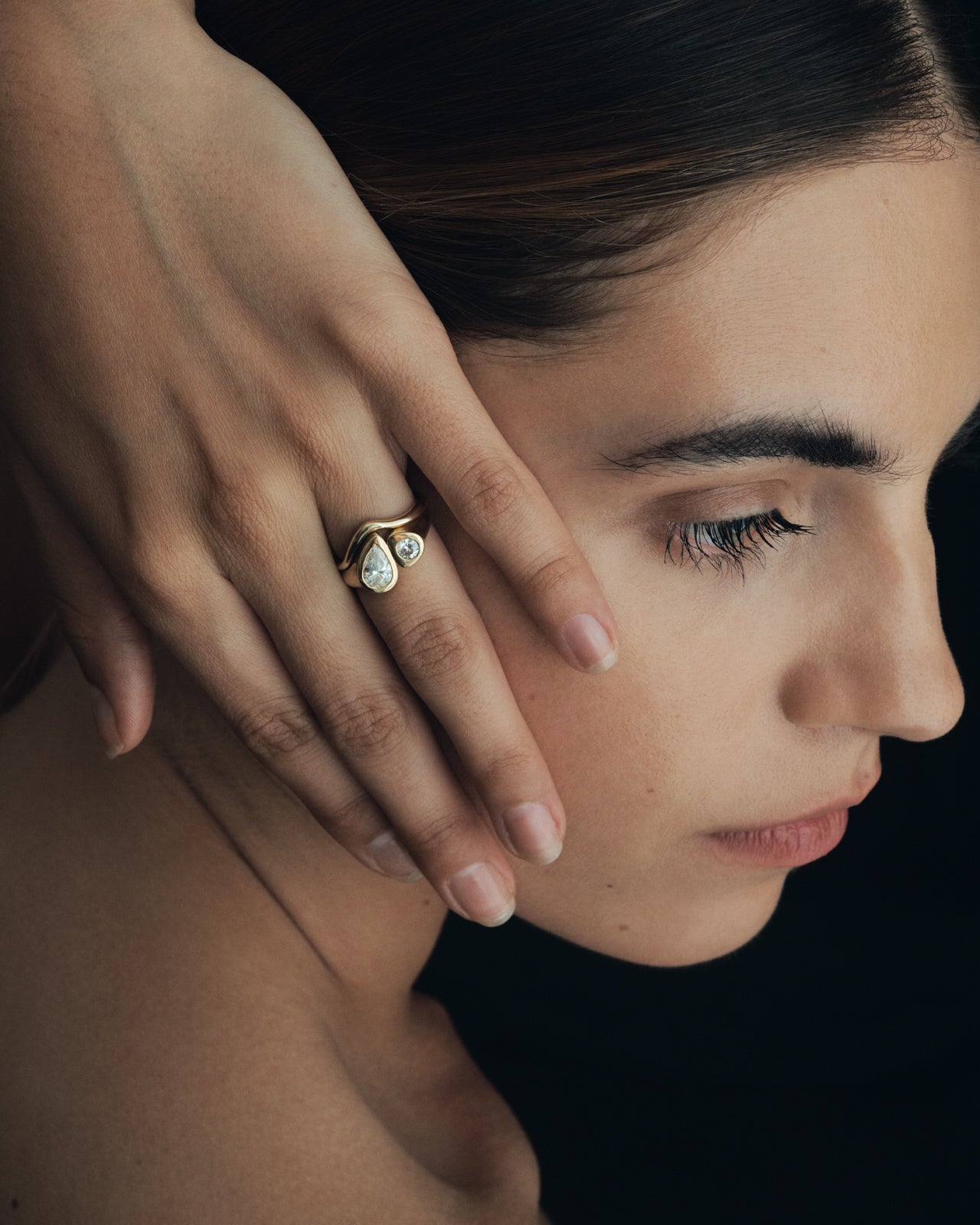 Synergy Arch Ring Solid Gold