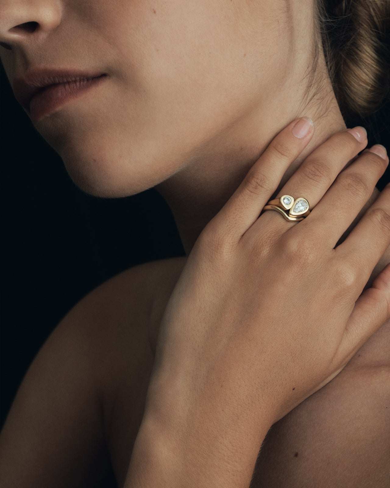 Synergy Arch Ring Solid Gold