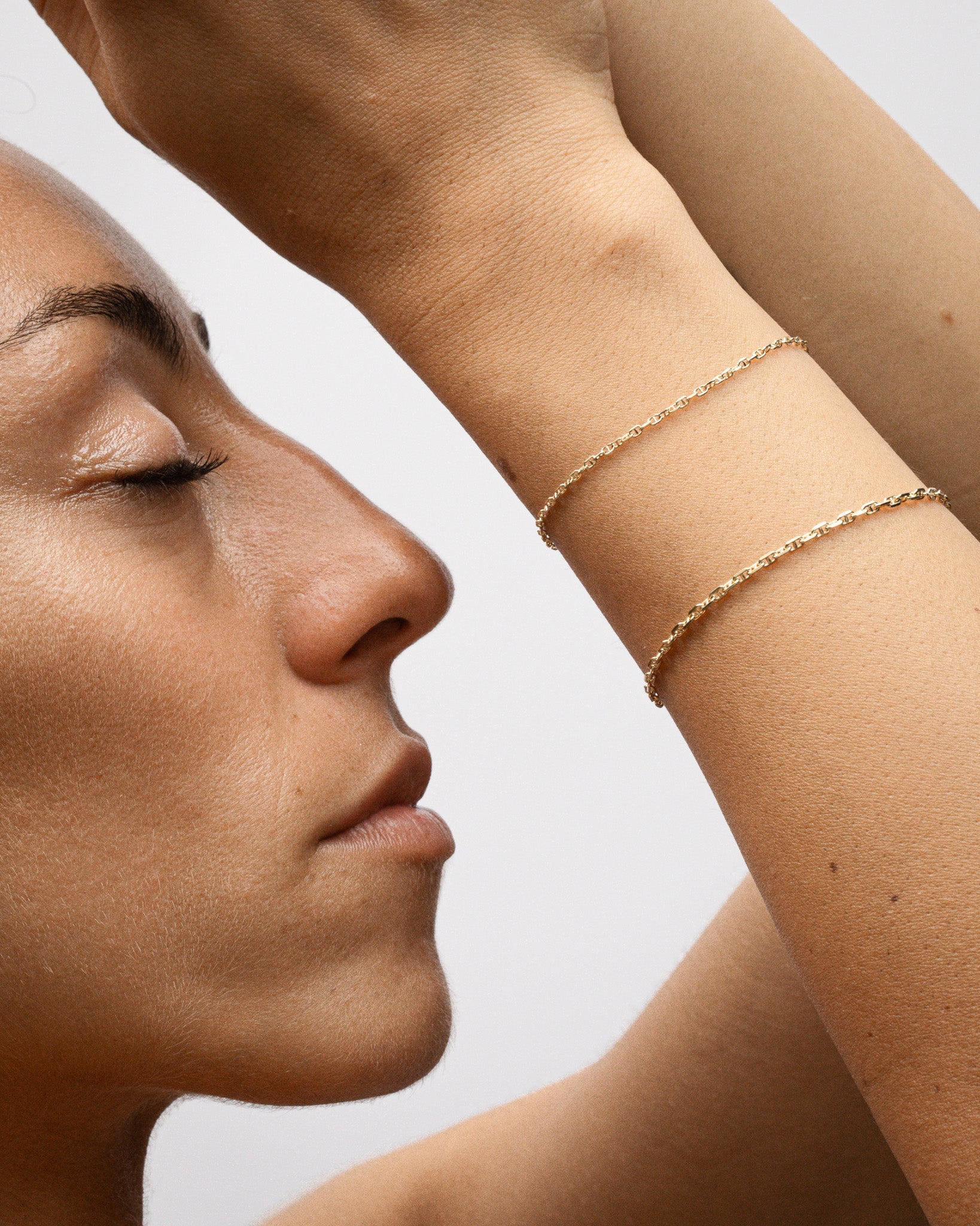 Mariner Bracelet 2.2mm Solid Gold