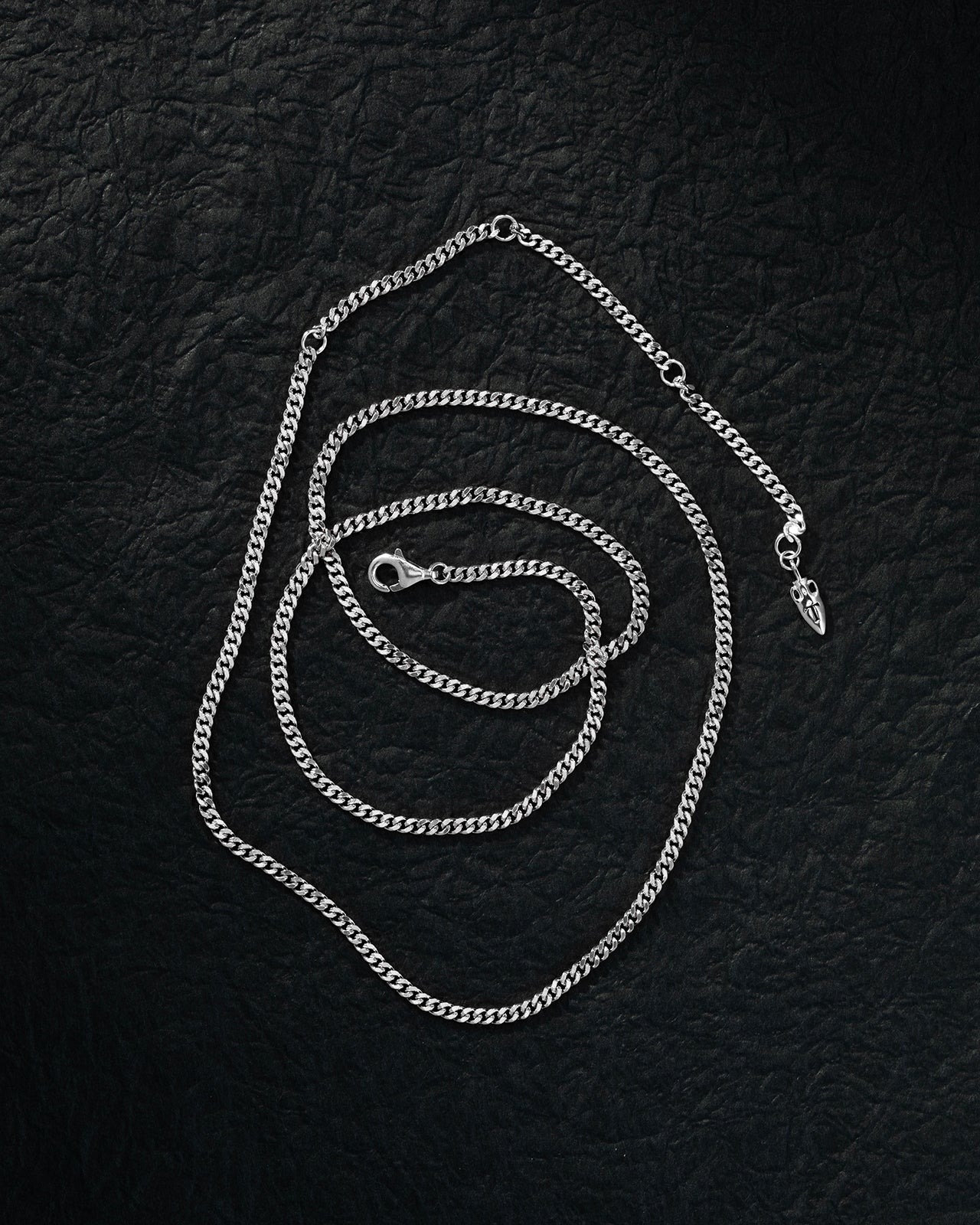 Damon Chain 2.4mm Silver