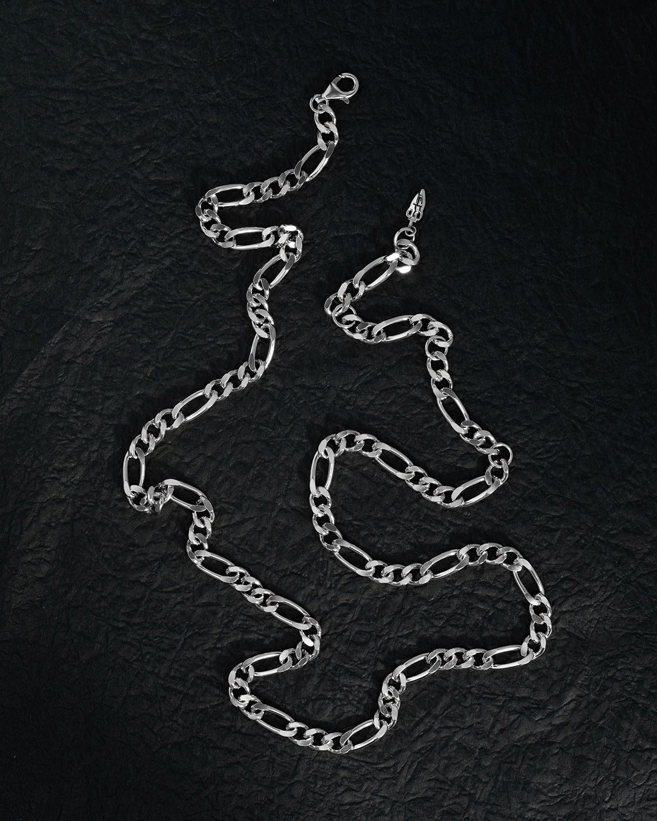 Figaro Chain 5.5mm Silver