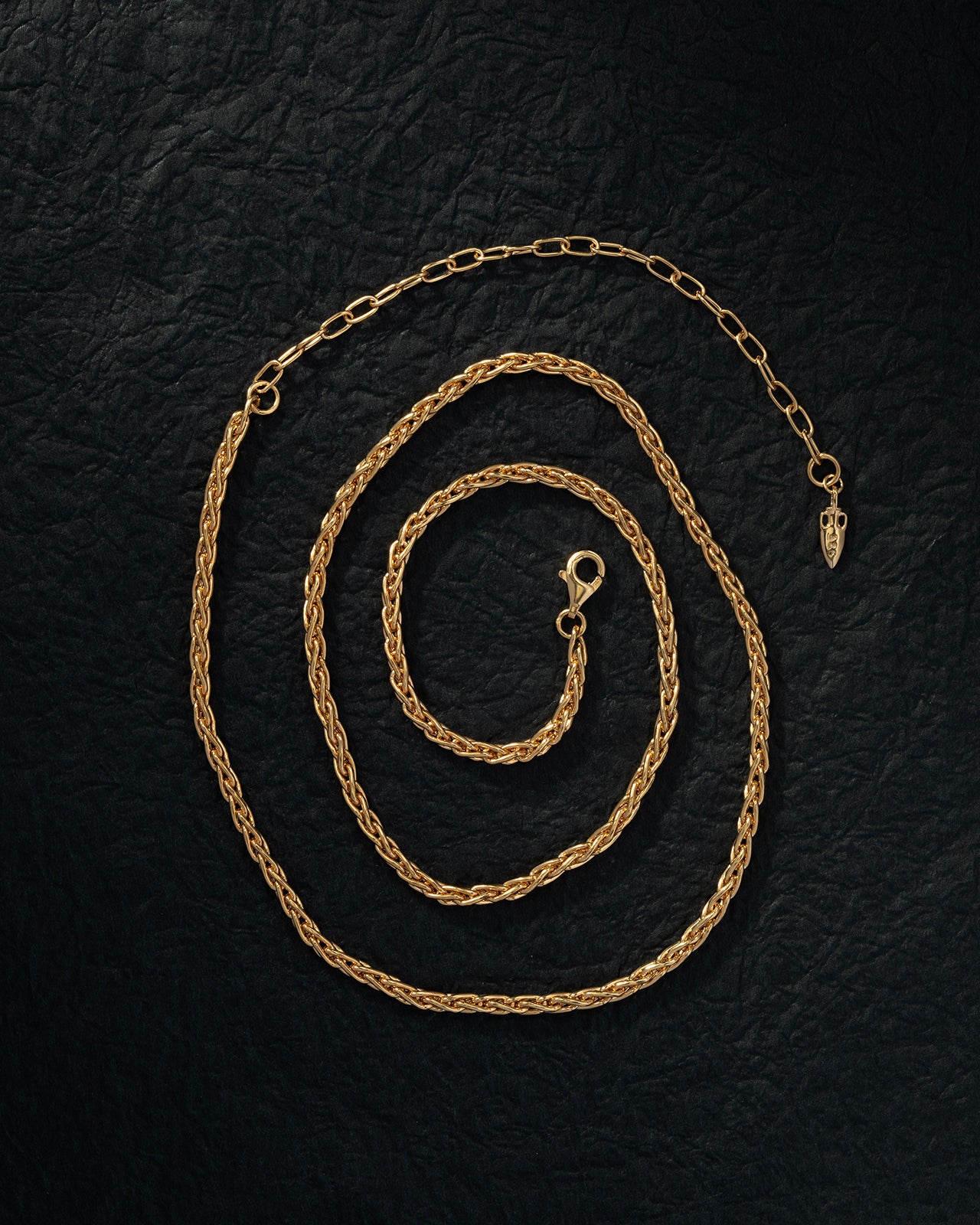 Wheat Chain Gold Vermeil