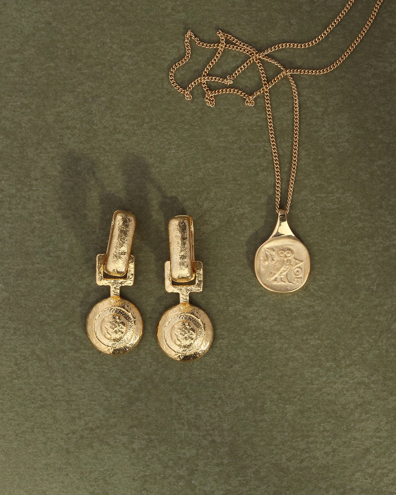 Alida Earrings Gold Vermeil