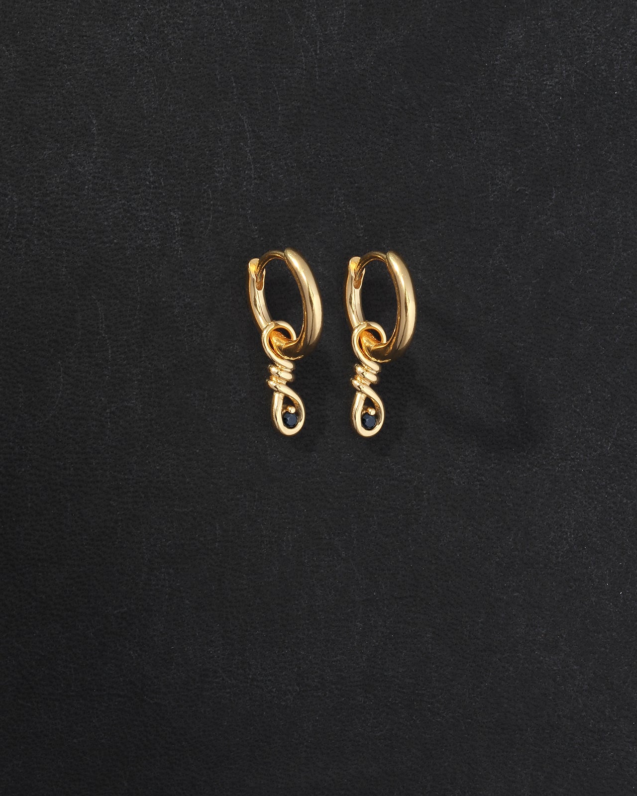 Lia Earrings Gold Vermeil
