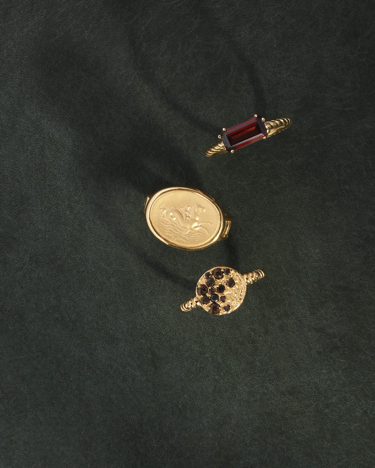 Ember Ring Gold Vermeil