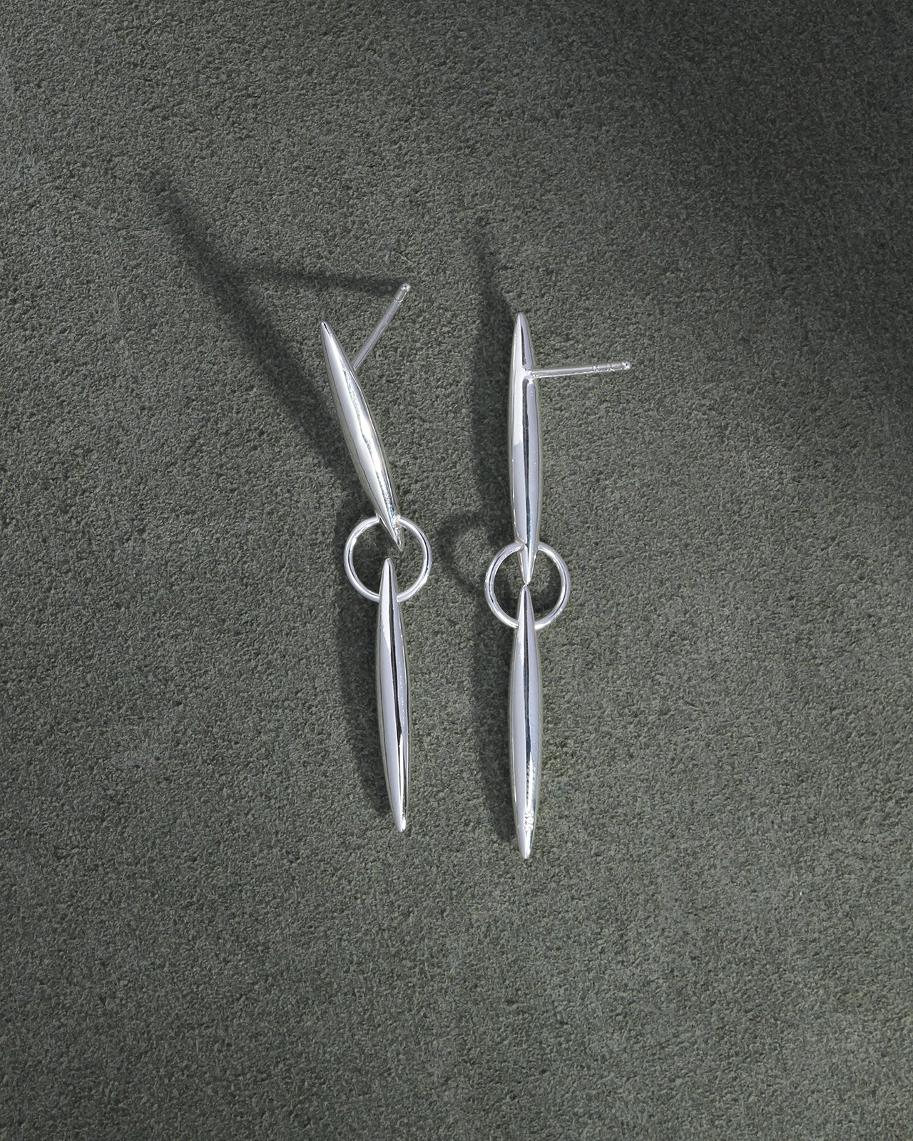 Quilla Earrings Silver