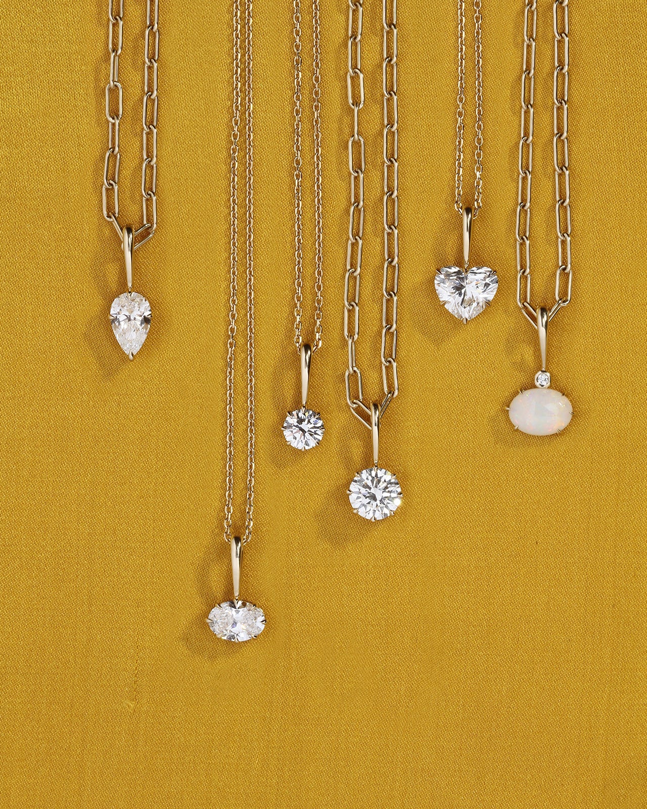 Astra Heart Pendant Diamond Solid Gold