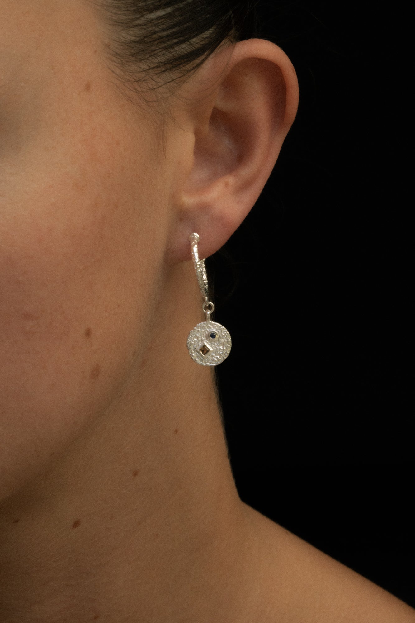 Etna Earrings Silver