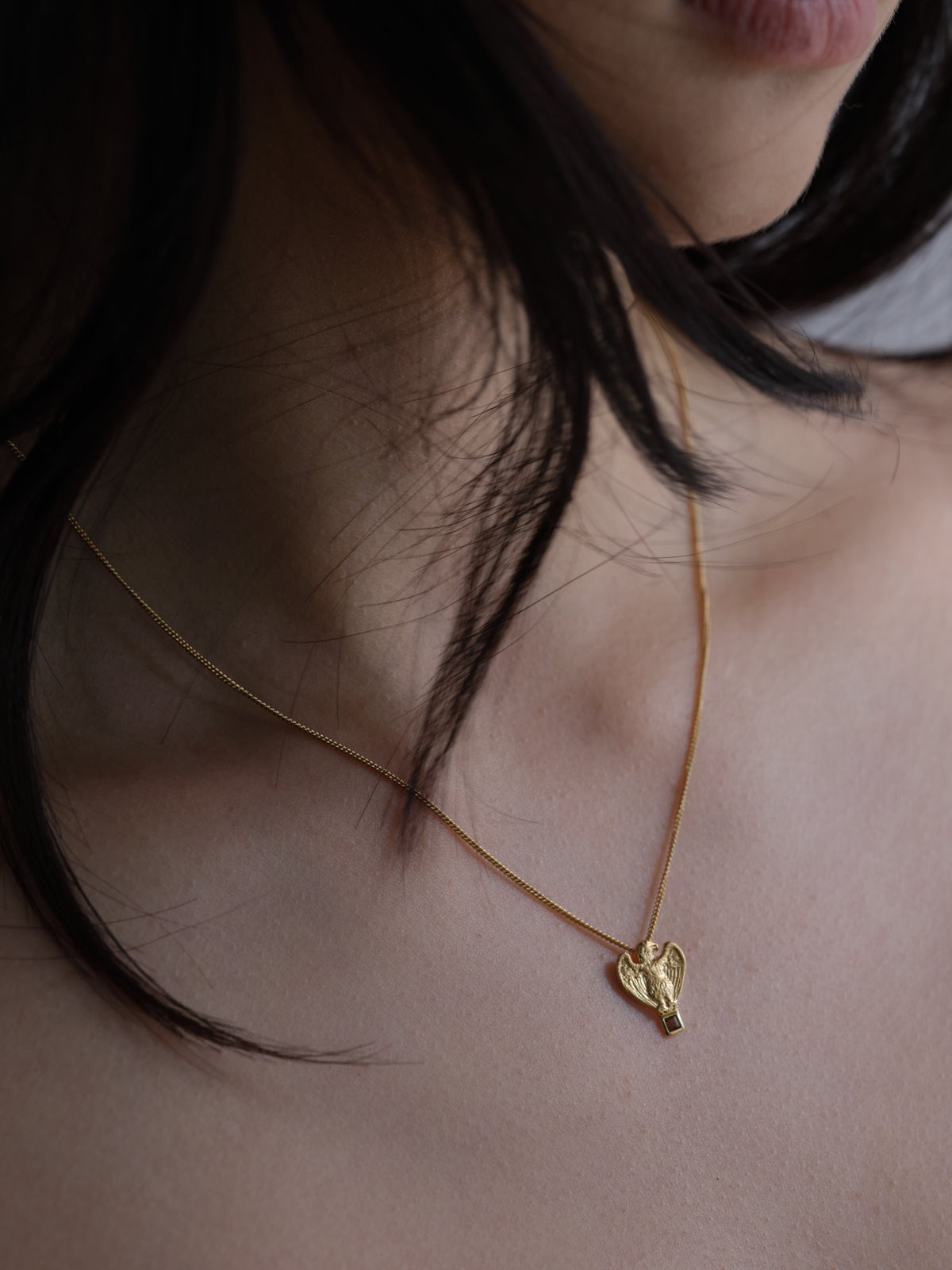 Mars Necklace Gold Vermeil