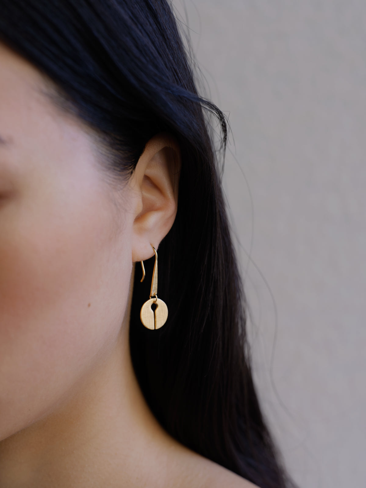 Aegina Earrings Gold Vermeil