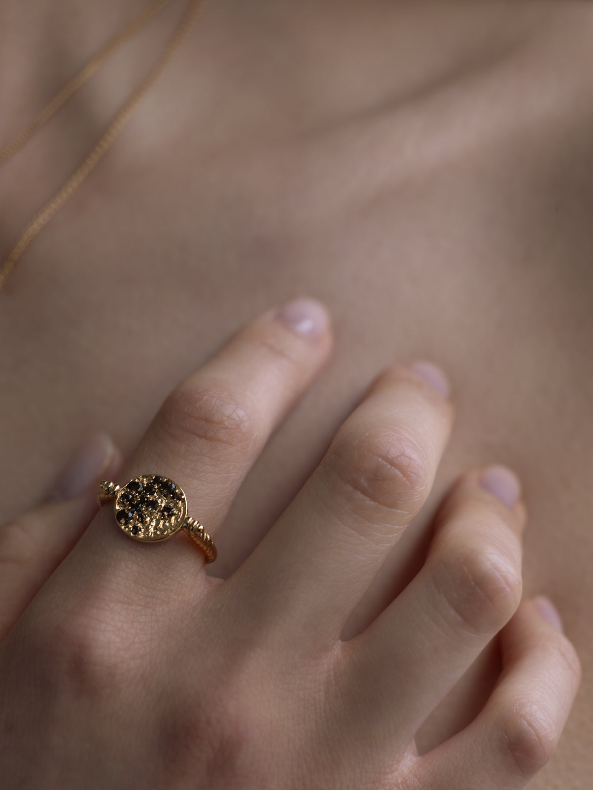 Livy Ring Gold Vermeil