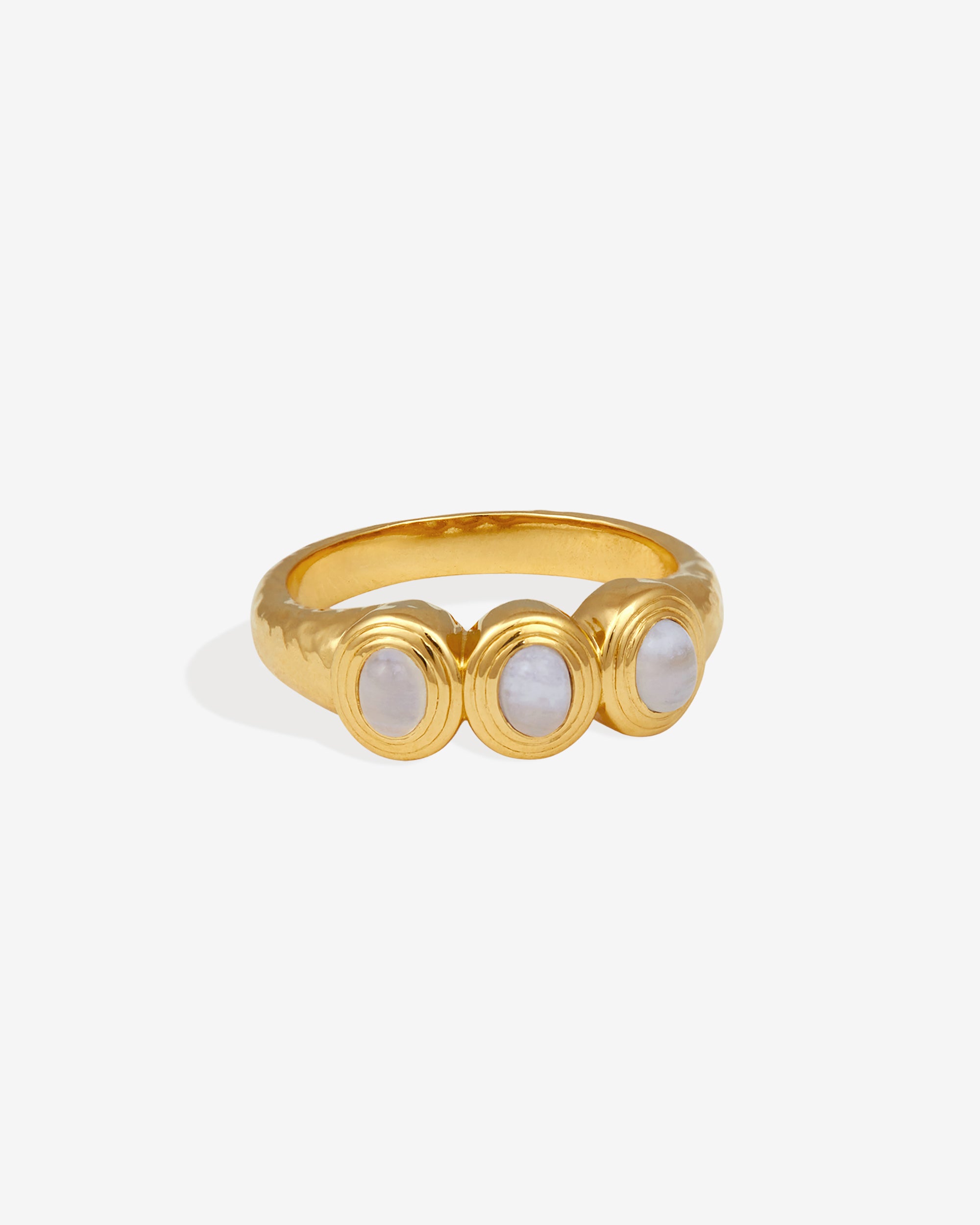 Talis Trilogy Ring Gold Vermeil