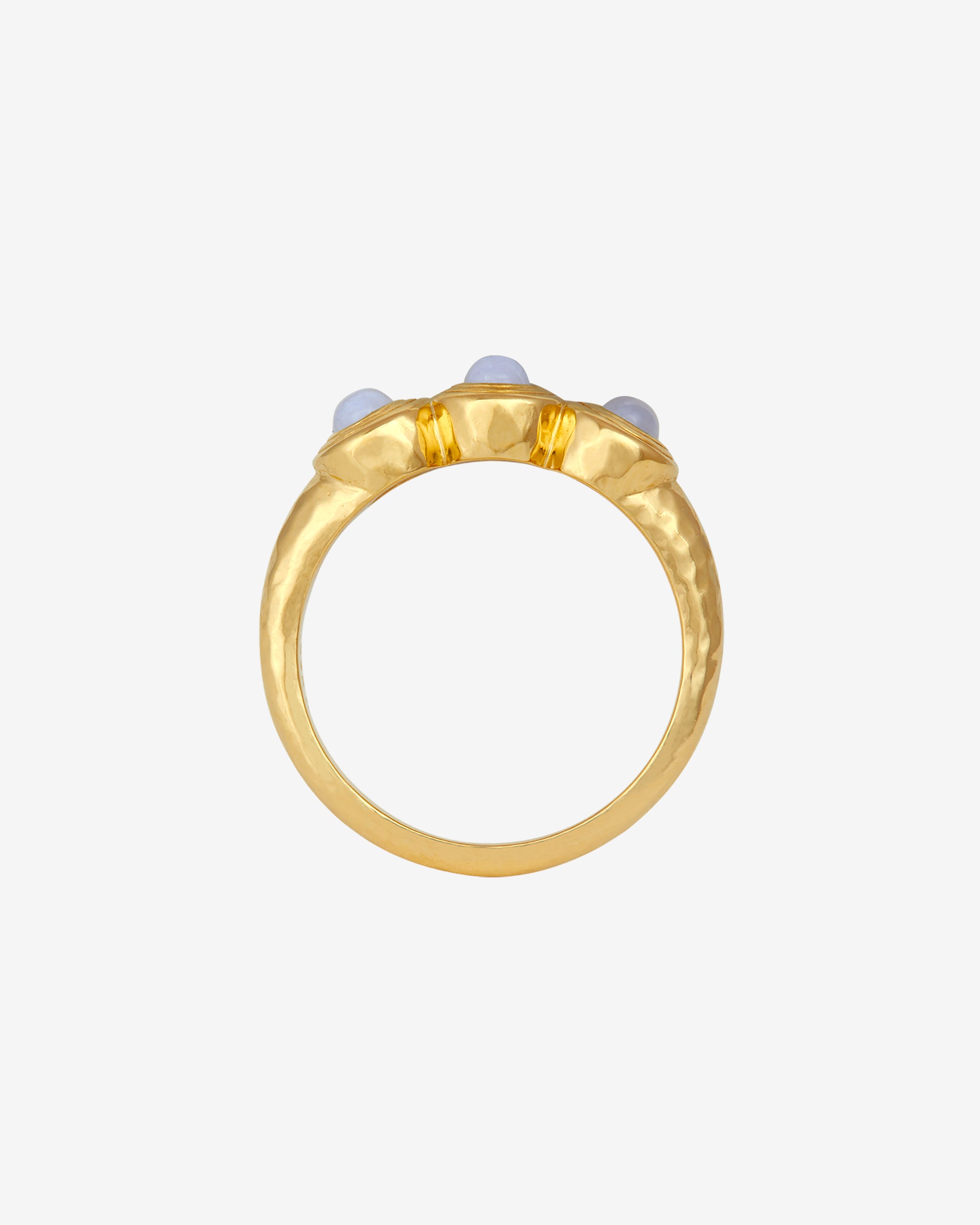 Talis Trilogy Ring Gold Vermeil