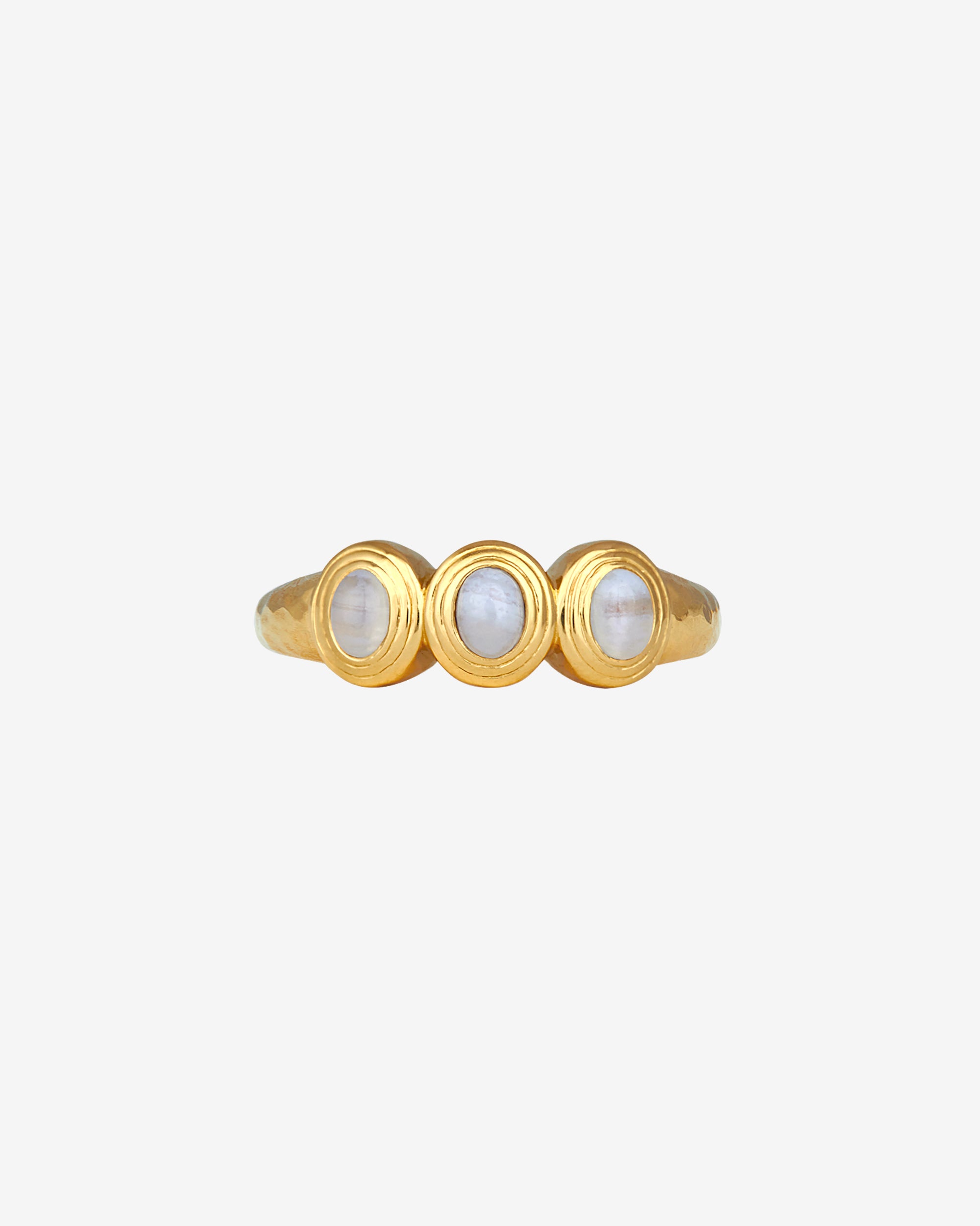 Talis Trilogy Ring Gold Vermeil