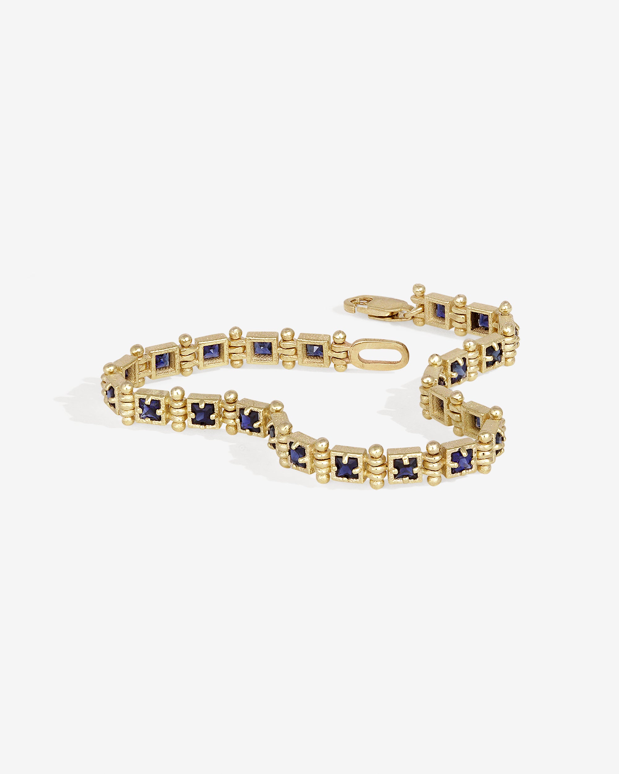 Theia Princess Bracelet Sapphire Solid Gold