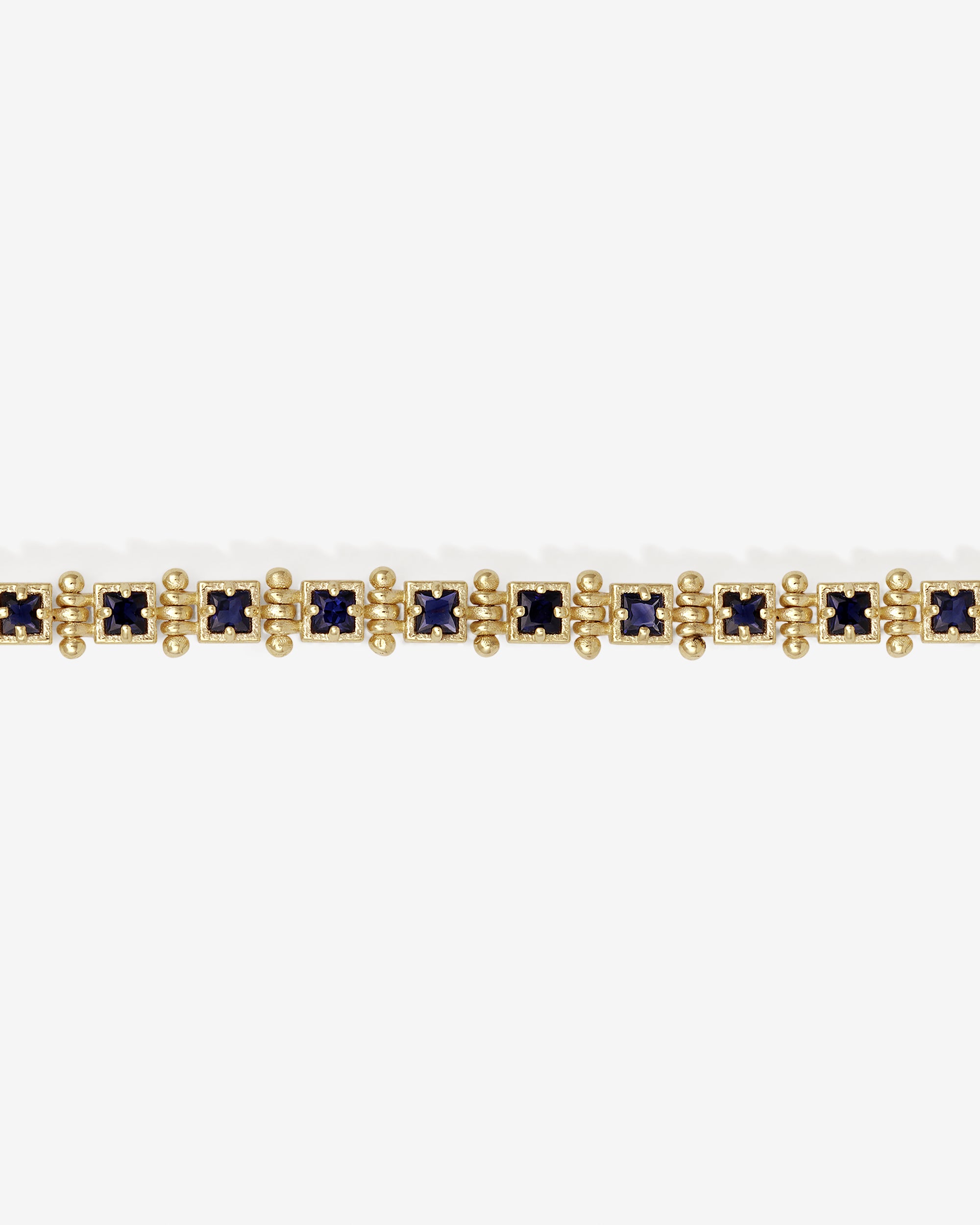 Theia Princess Bracelet Sapphire Solid Gold