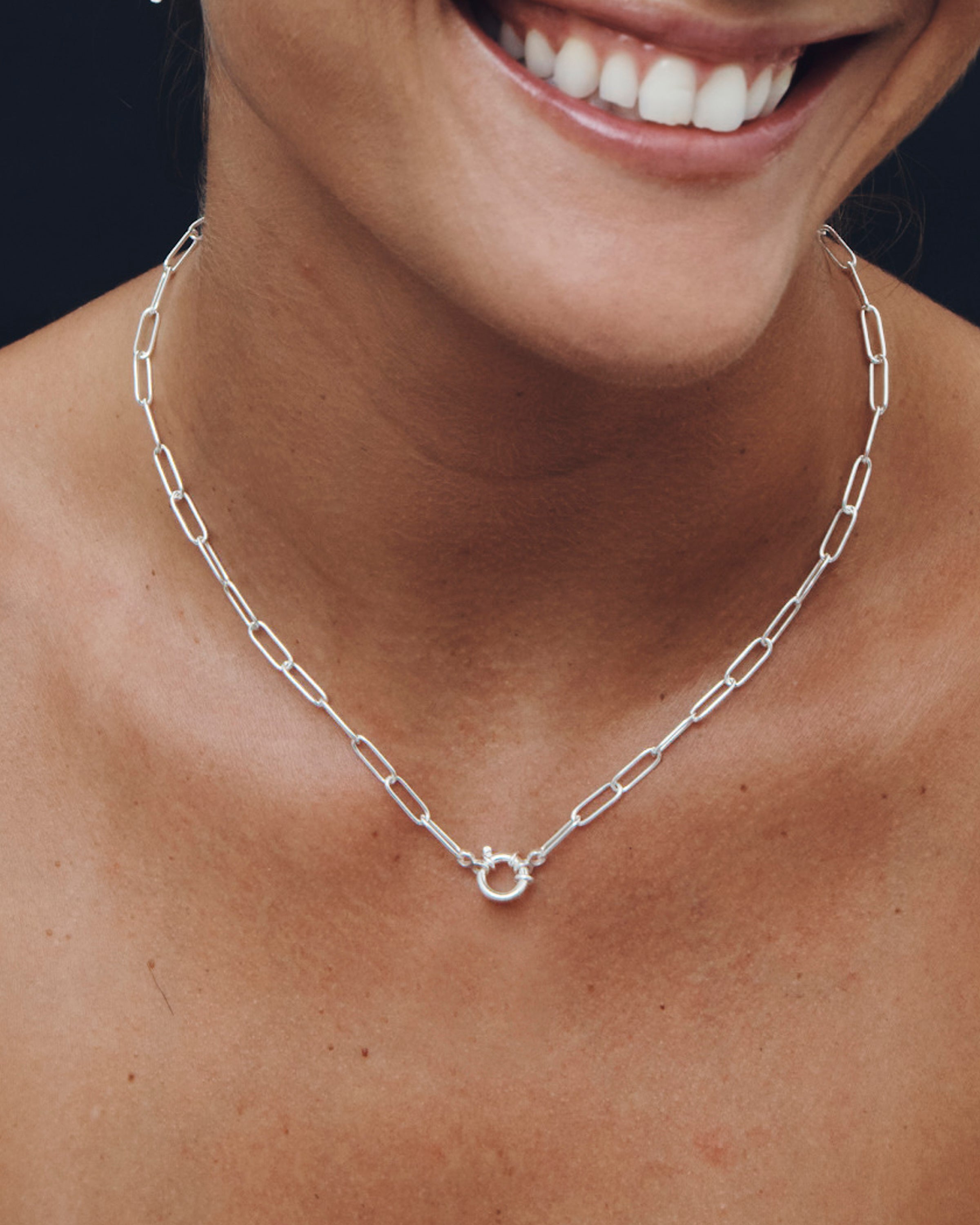 Valentino Necklace 4mm Silver