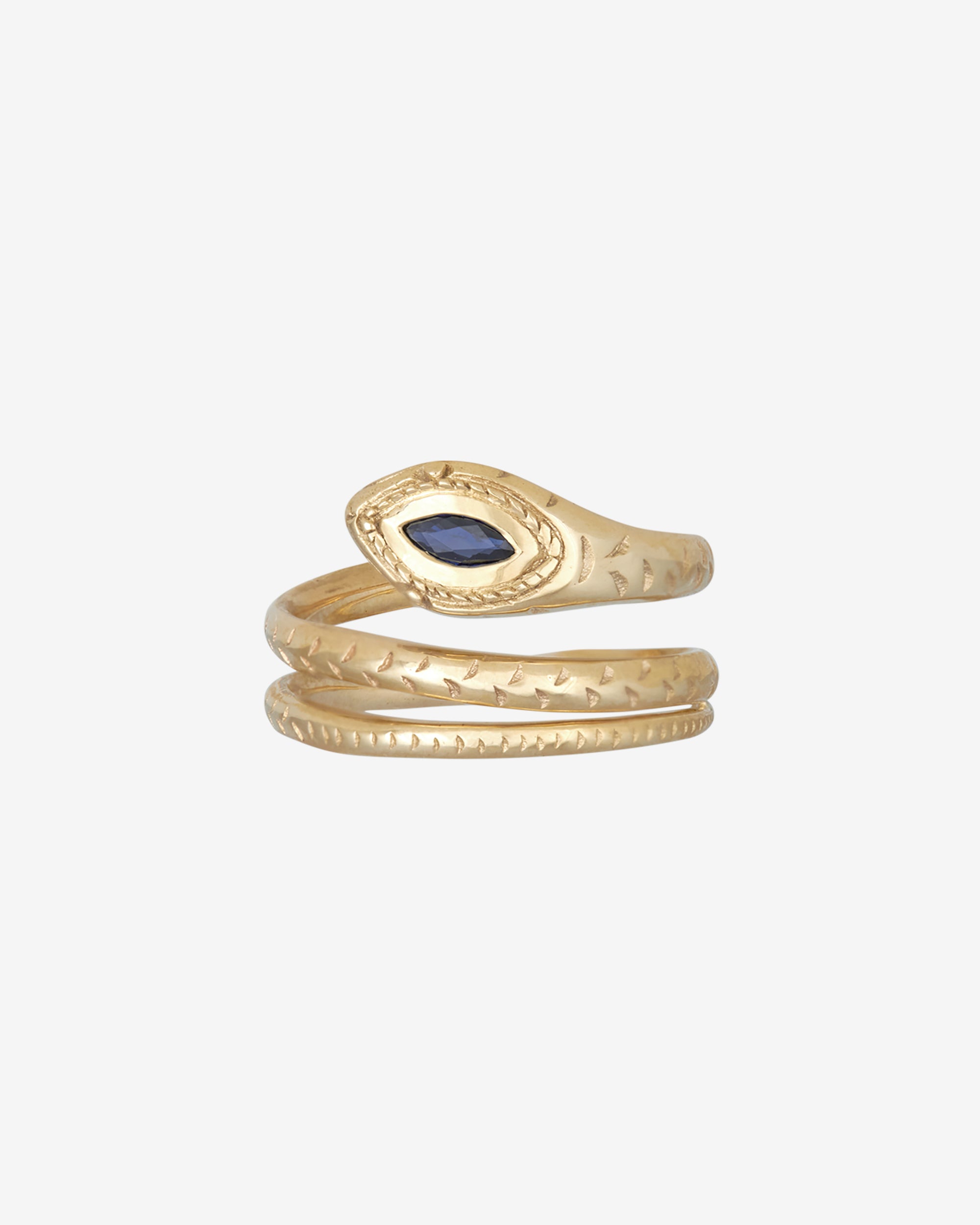 Valere Ring Blue Sapphire Solid Gold