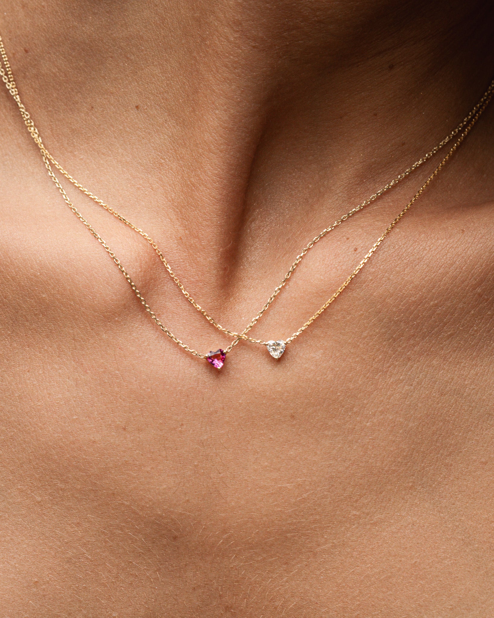 Venus Necklace Diamond Solid Gold