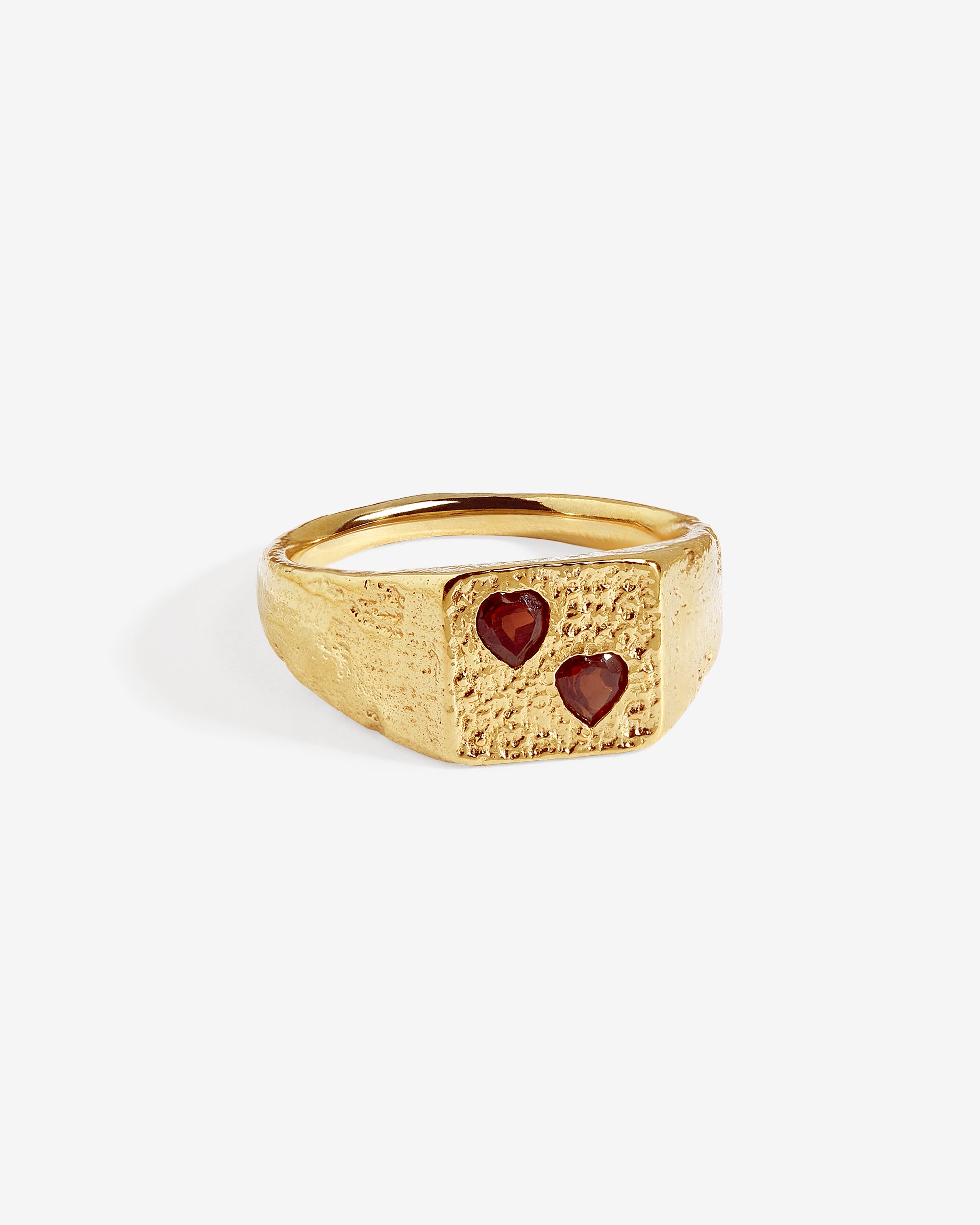 Venus Signet Ring Gold Vermeil