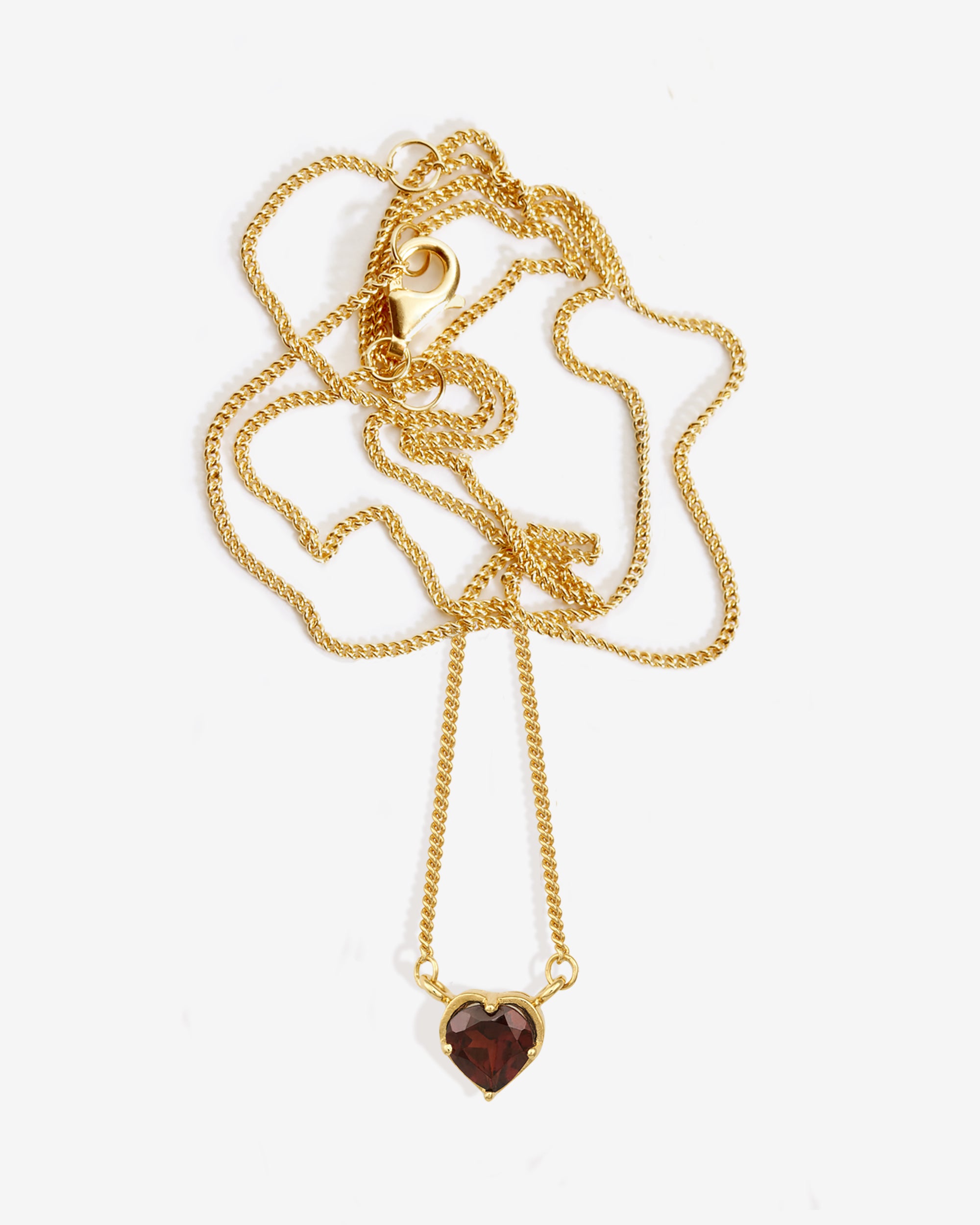 Venus Solitaire Necklace Gold Vermeil