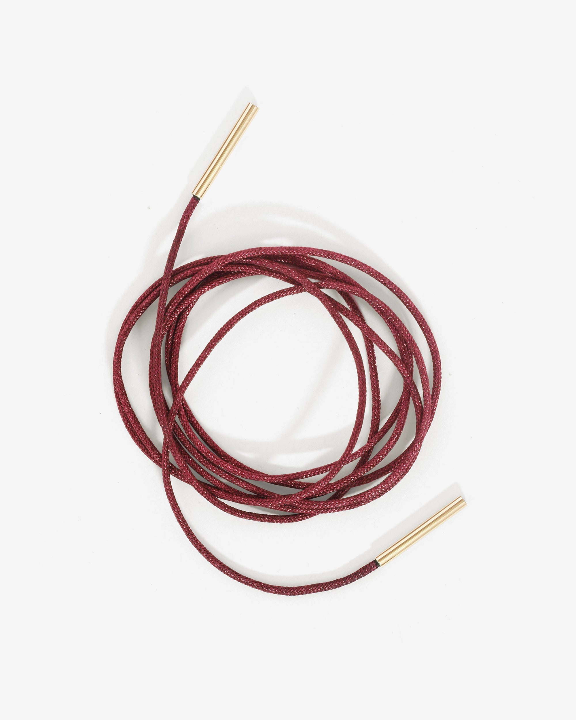 Vitis Cord Necklace Wine Solid Gold 