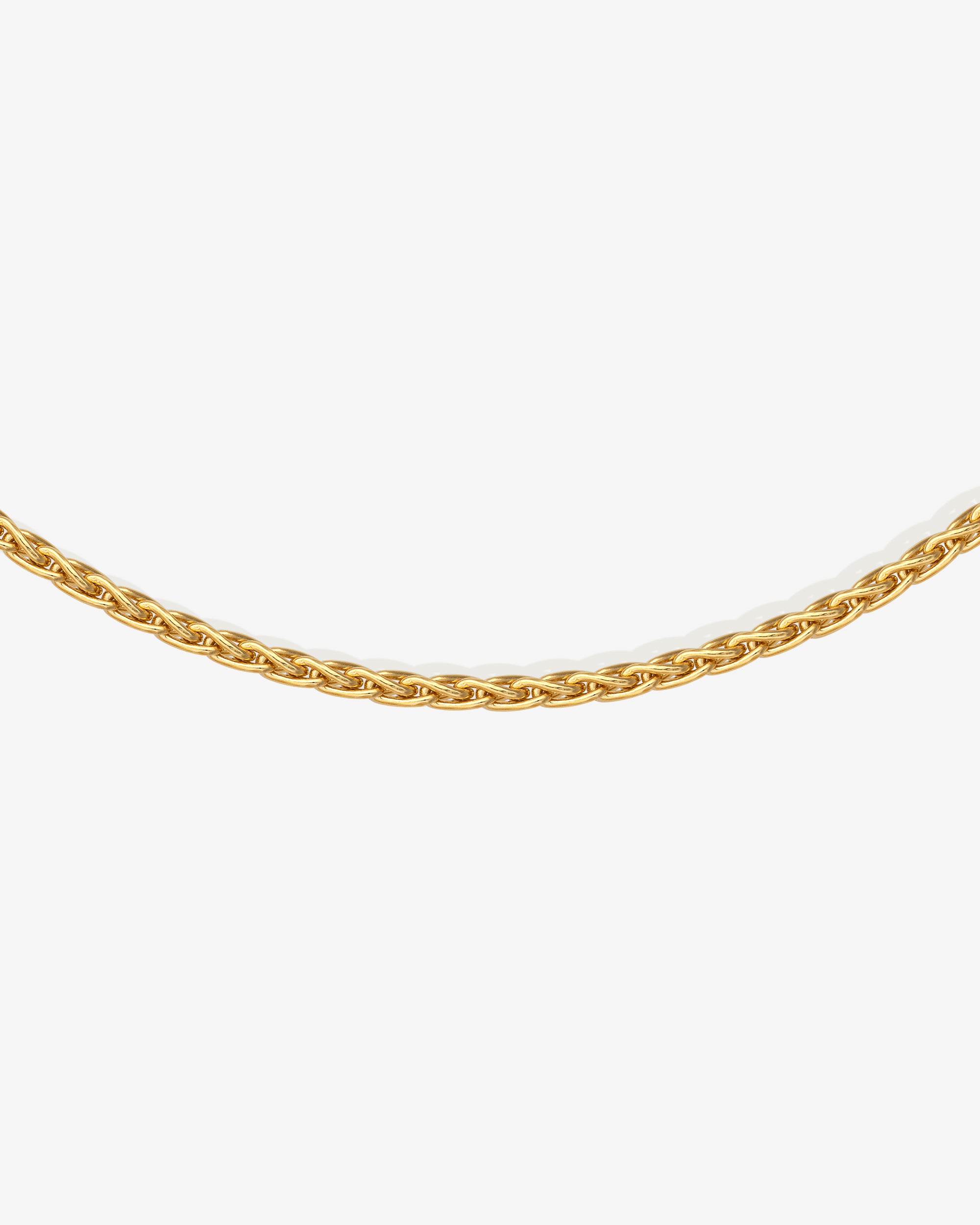 Wheat Chain Gold Vermeil