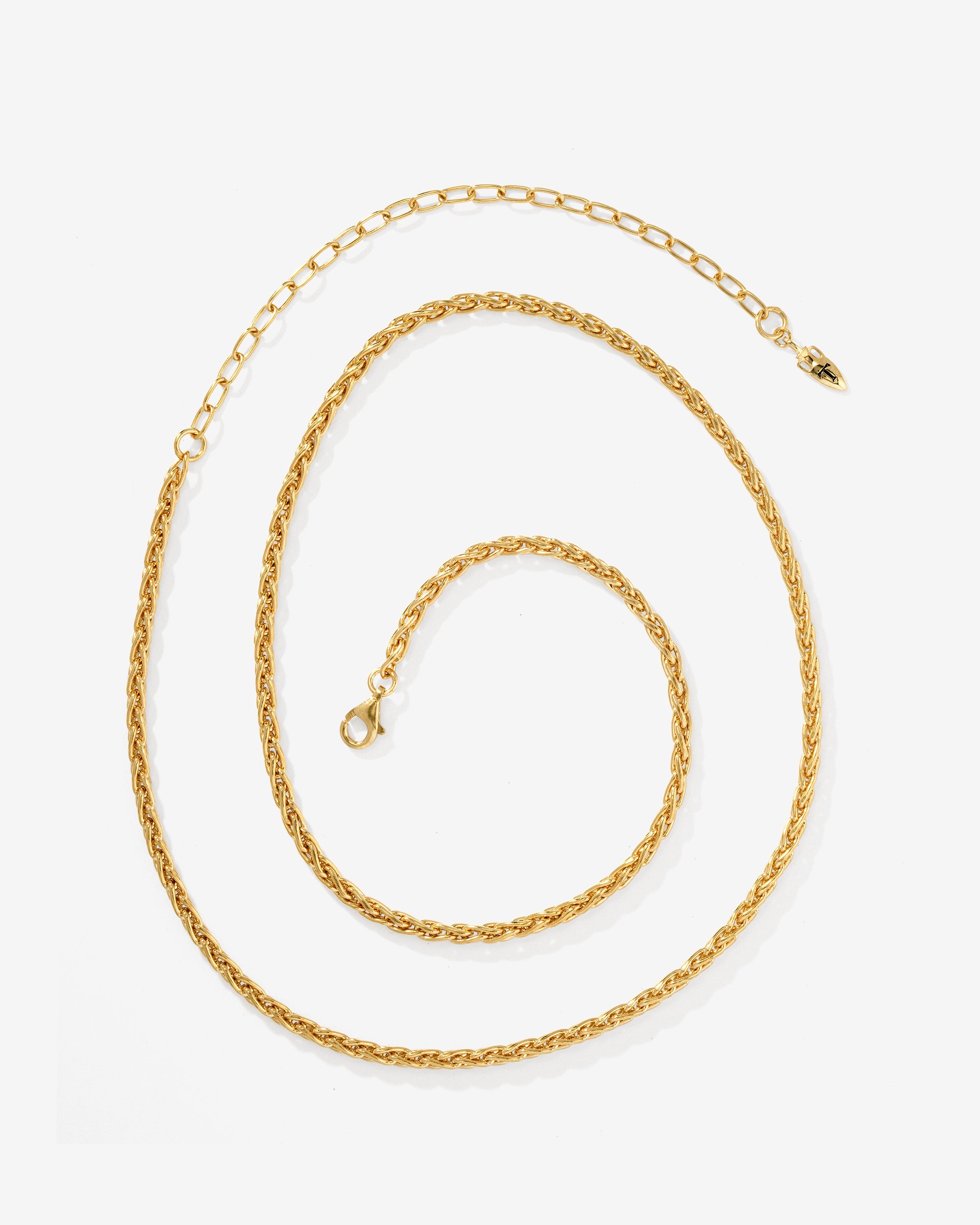 Wheat Chain Gold Vermeil