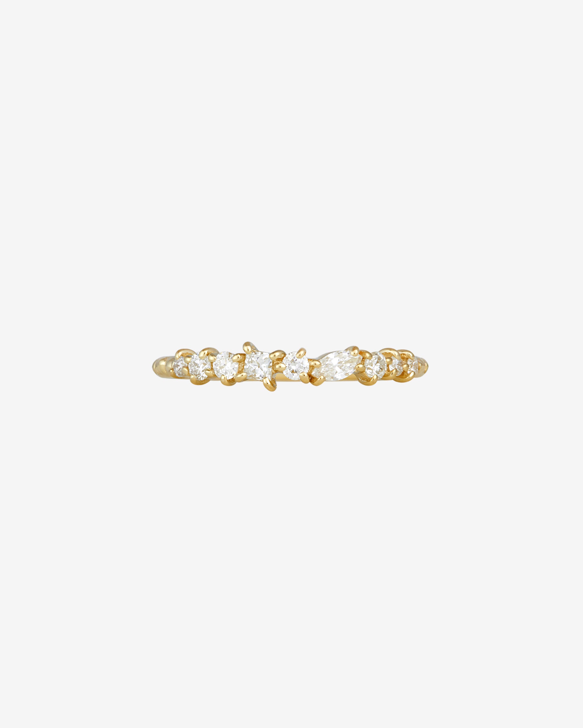 Wisteria Ring Diamond Solid Gold