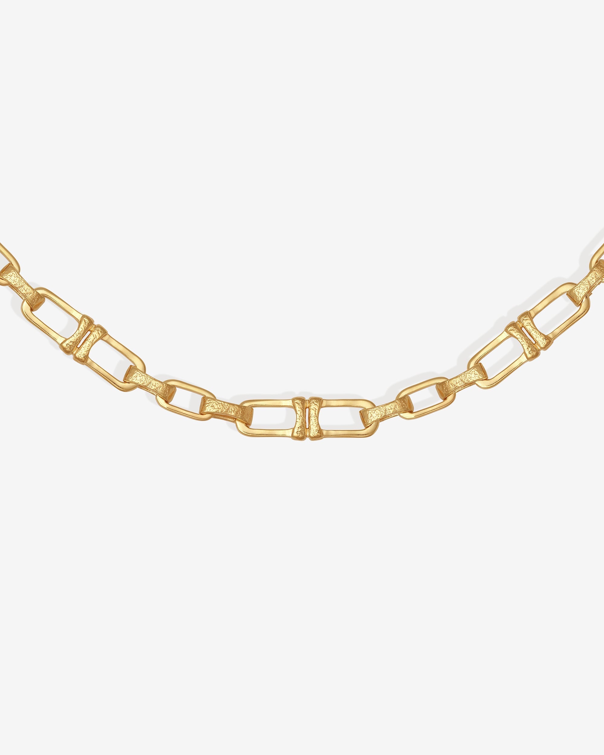 Temple of the Sun Alida Dual Anchor Chain Gold Vermeil