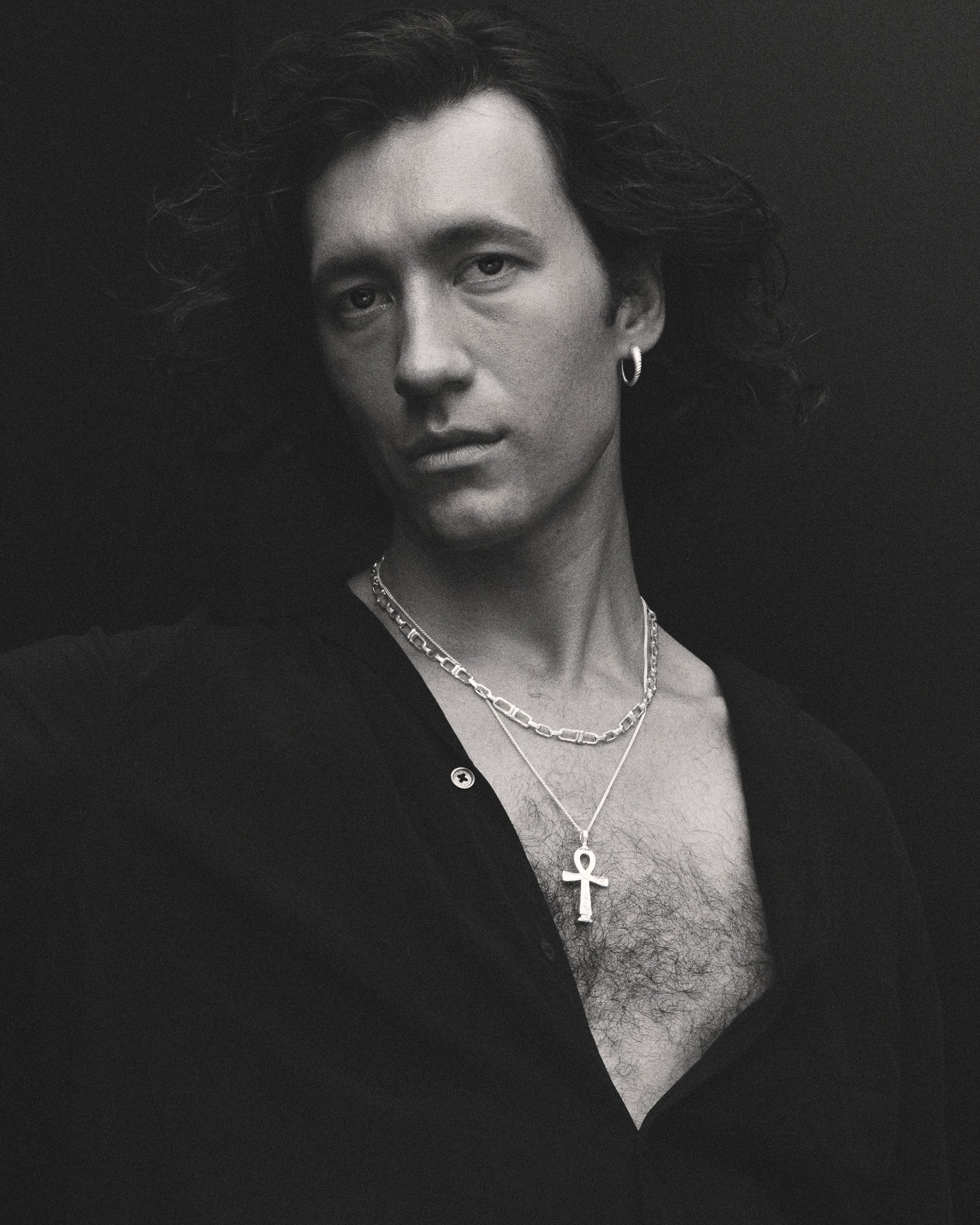 Temple of the Sun Ankh Necklace Large Silver