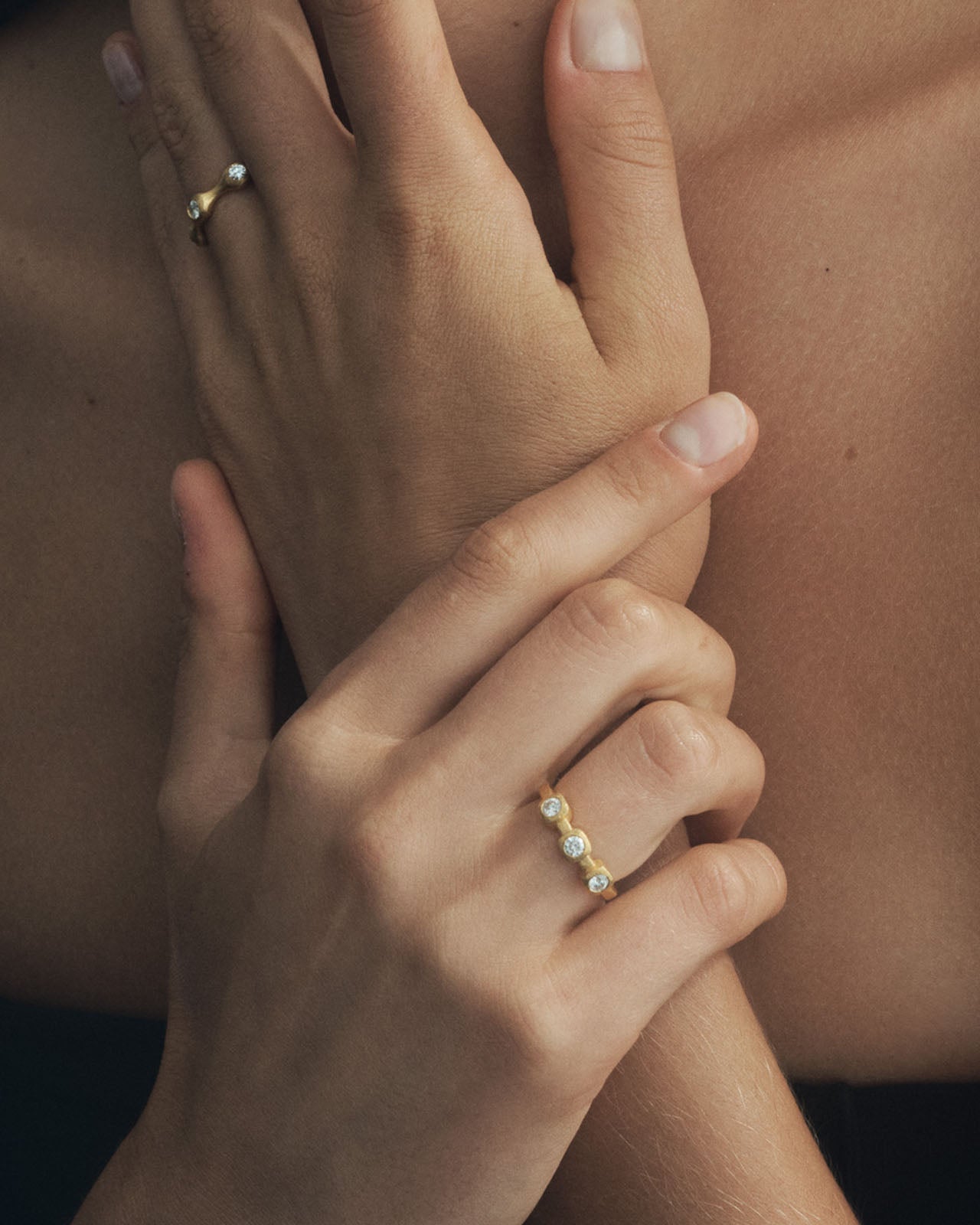 Balsam Ring Diamond Solid Gold