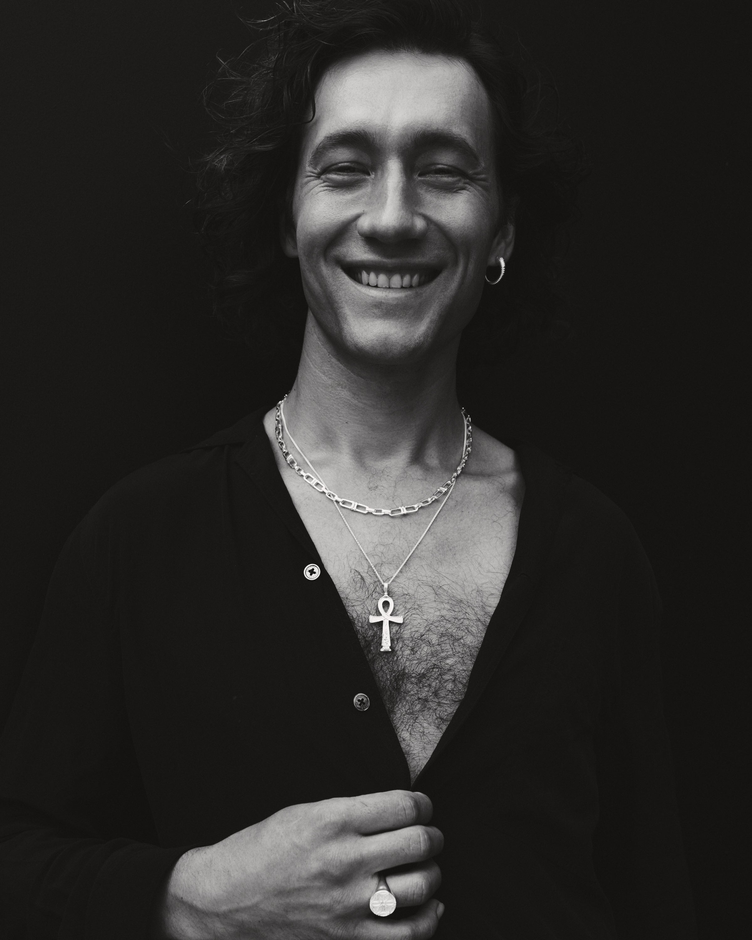 Temple of the Sun Cairo Necklace Large Silver