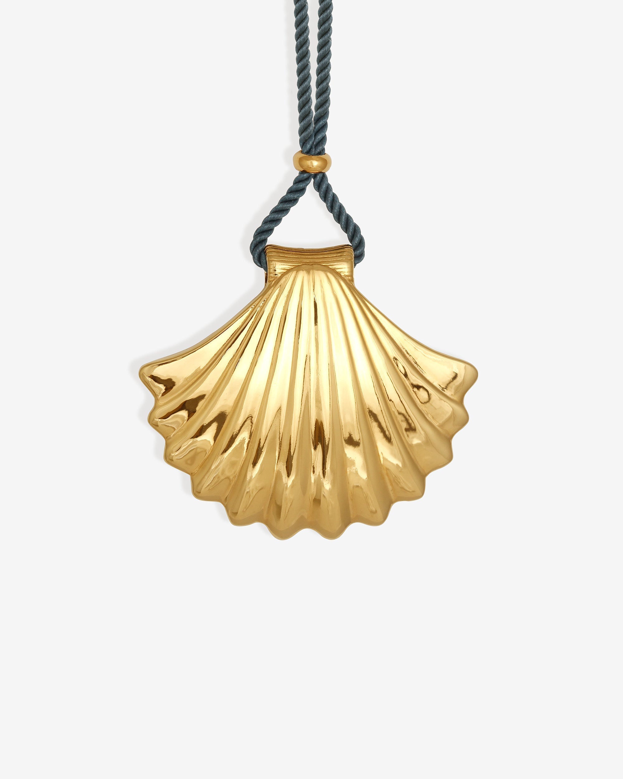 Temple of the Sun Eleni Cord Necklace Gold Vermeil