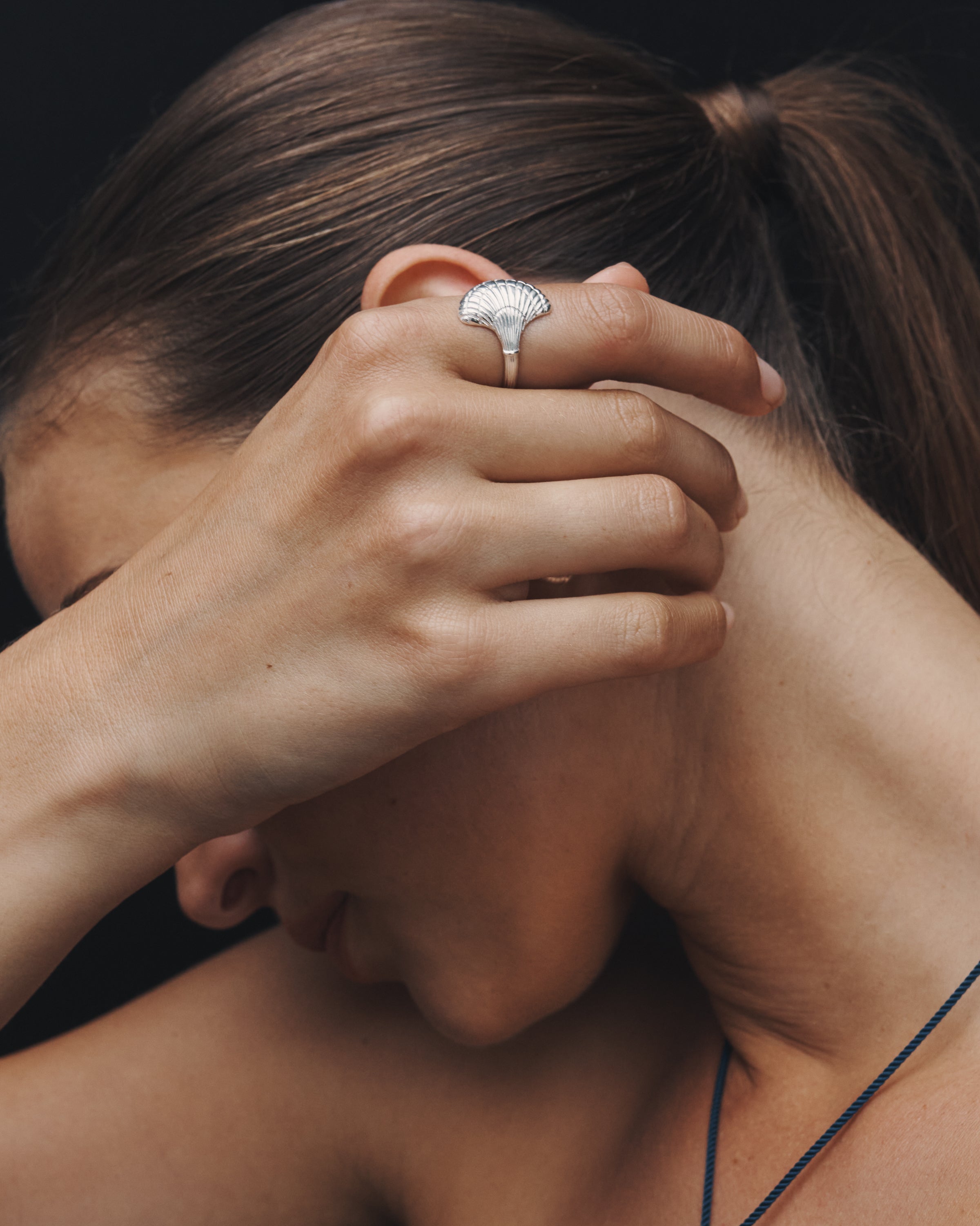 Temple of the Sun Eleni Ring Silver