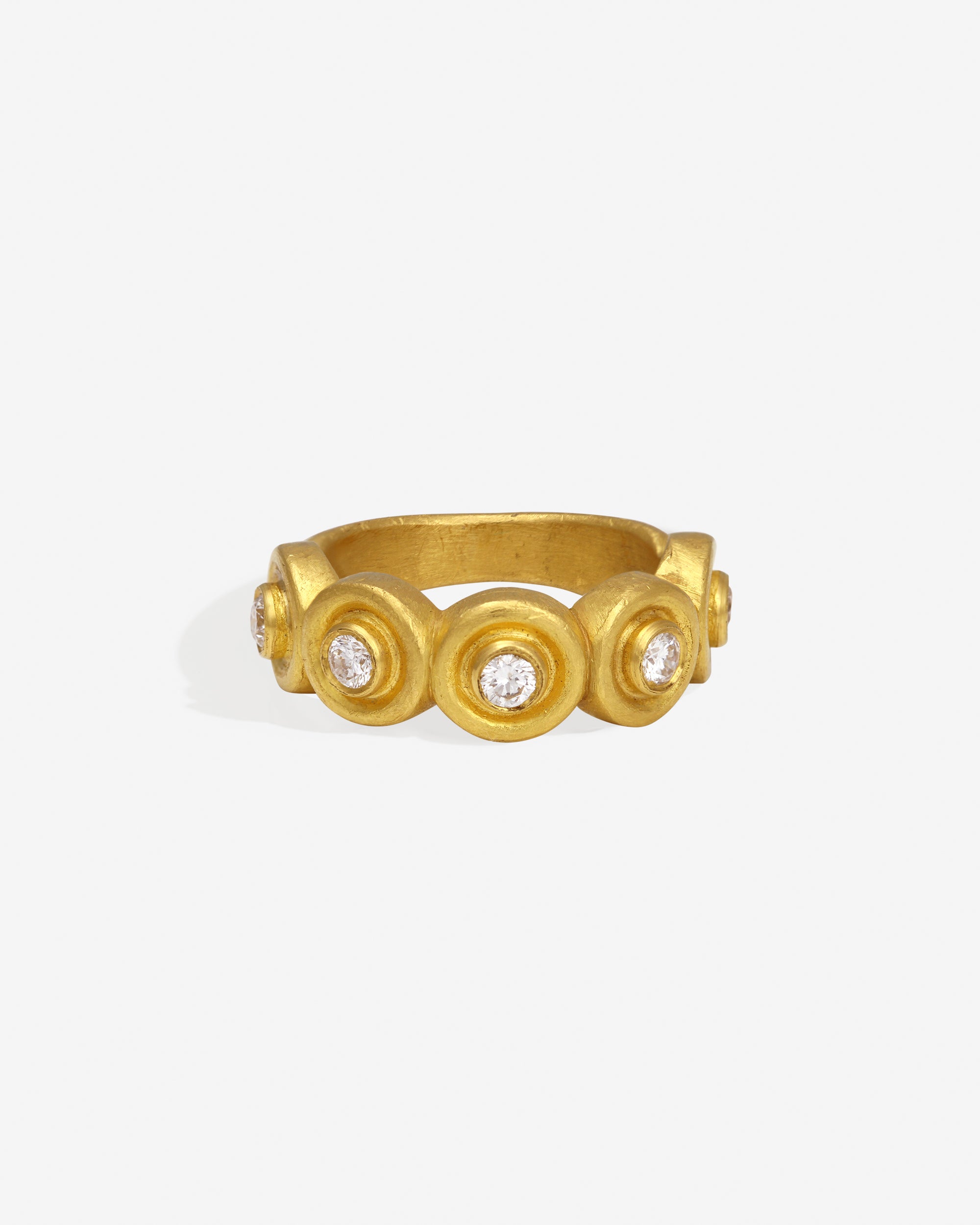 Hecuba Ring Diamond Solid Gold