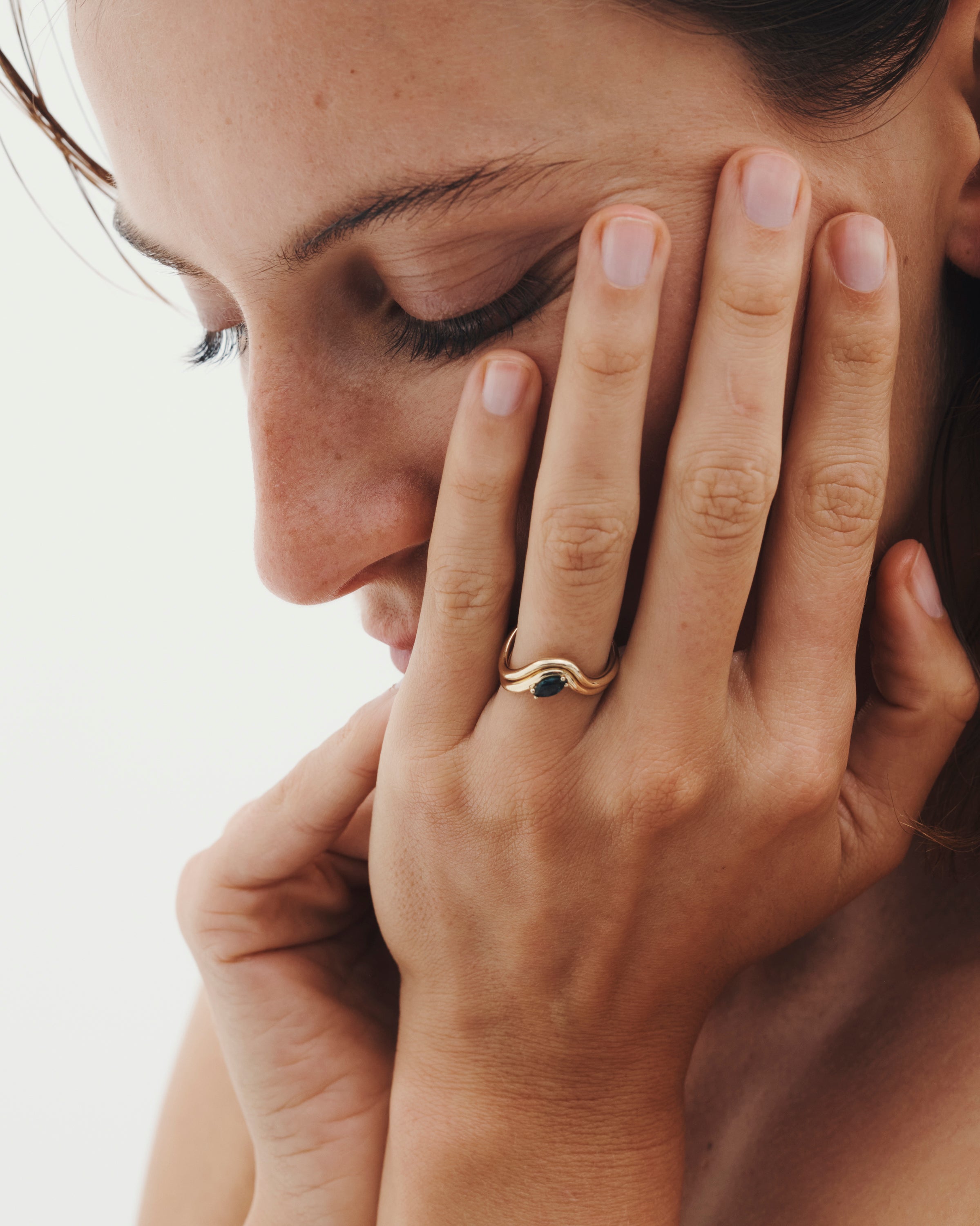 Temple of the Sun Iona Ring Solid Gold