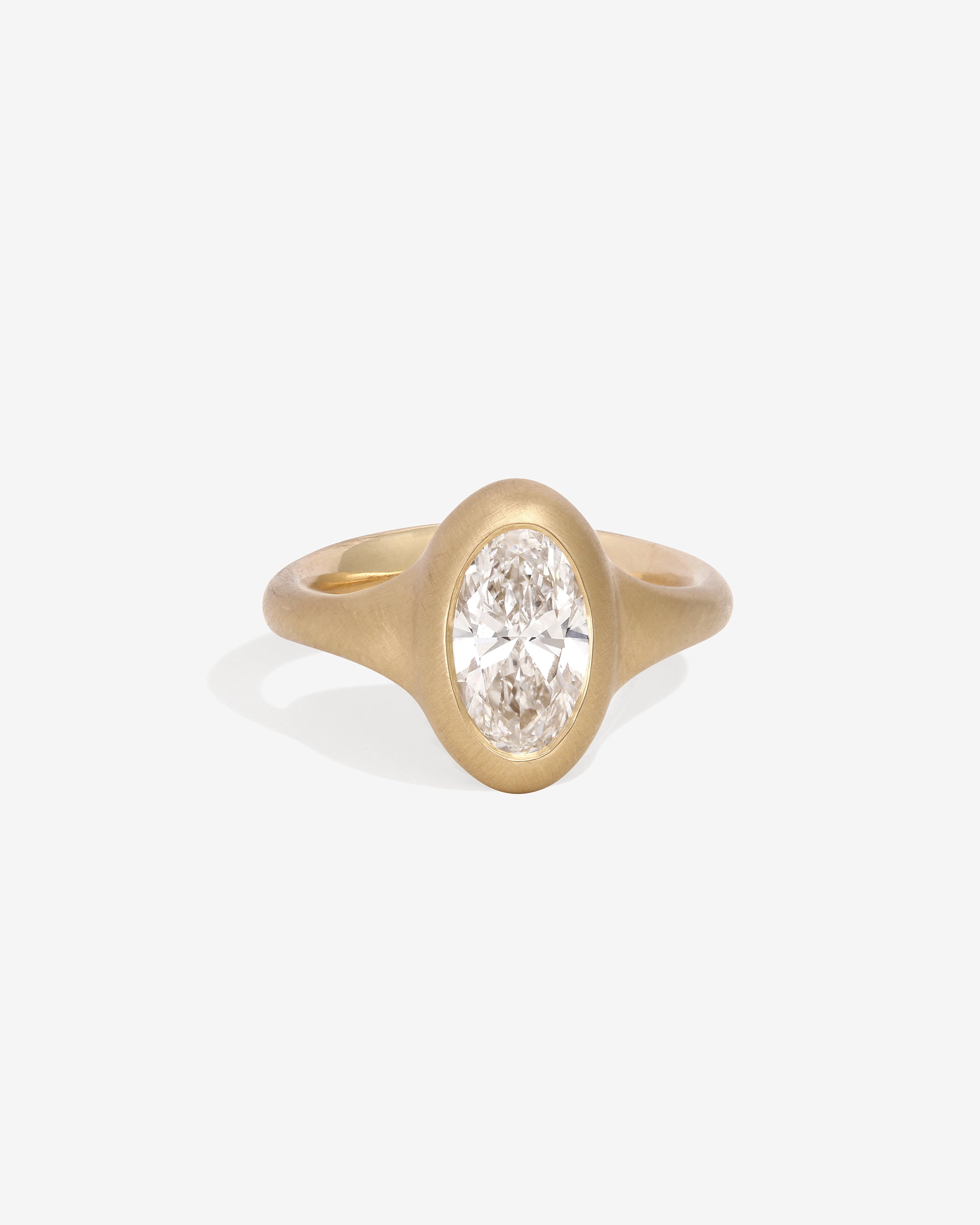 Temple of the Sun Iris Ring 1.50ct Diamond Solid Gold
